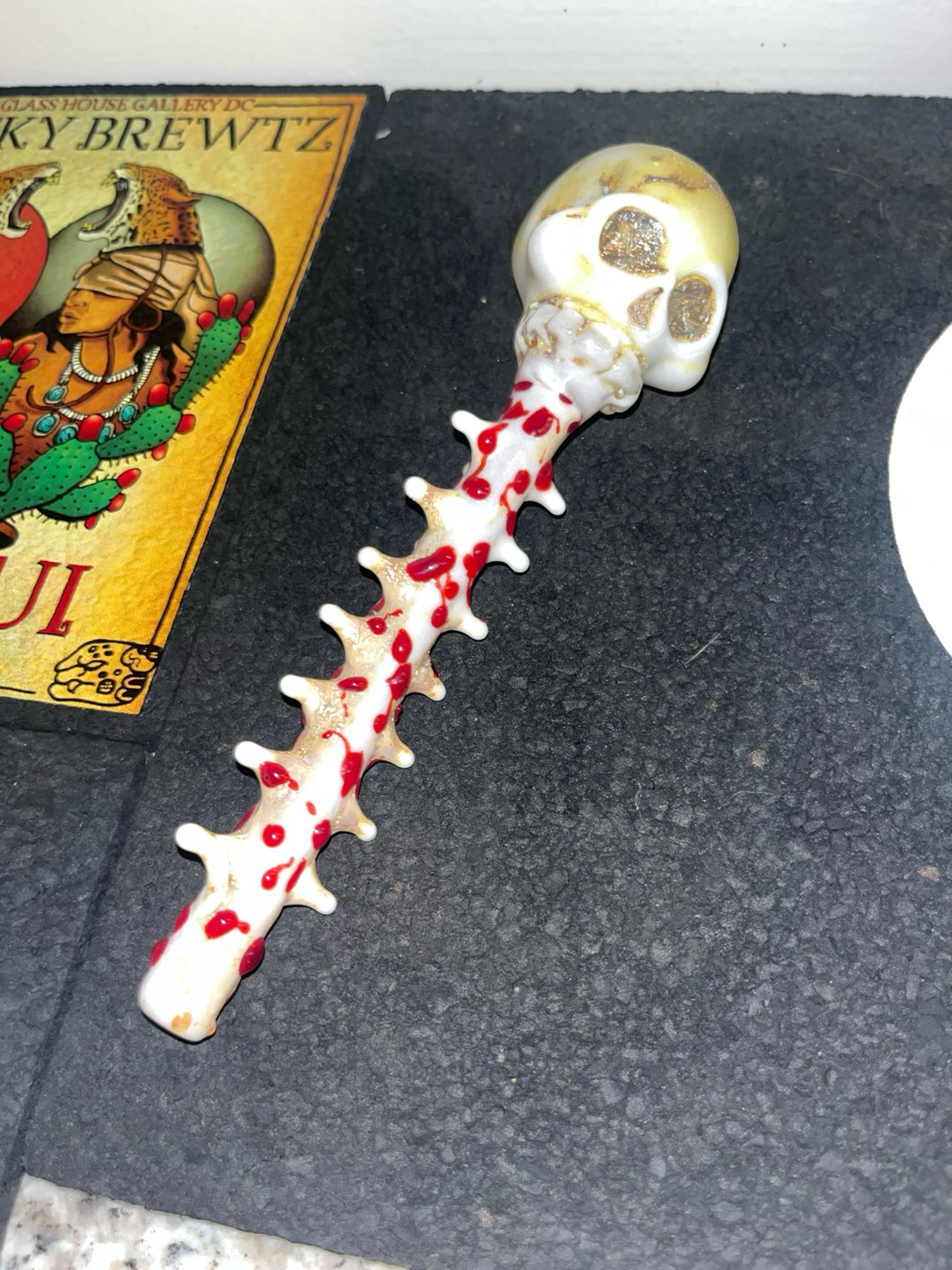 Skull & Spine Dry Pipe image 0