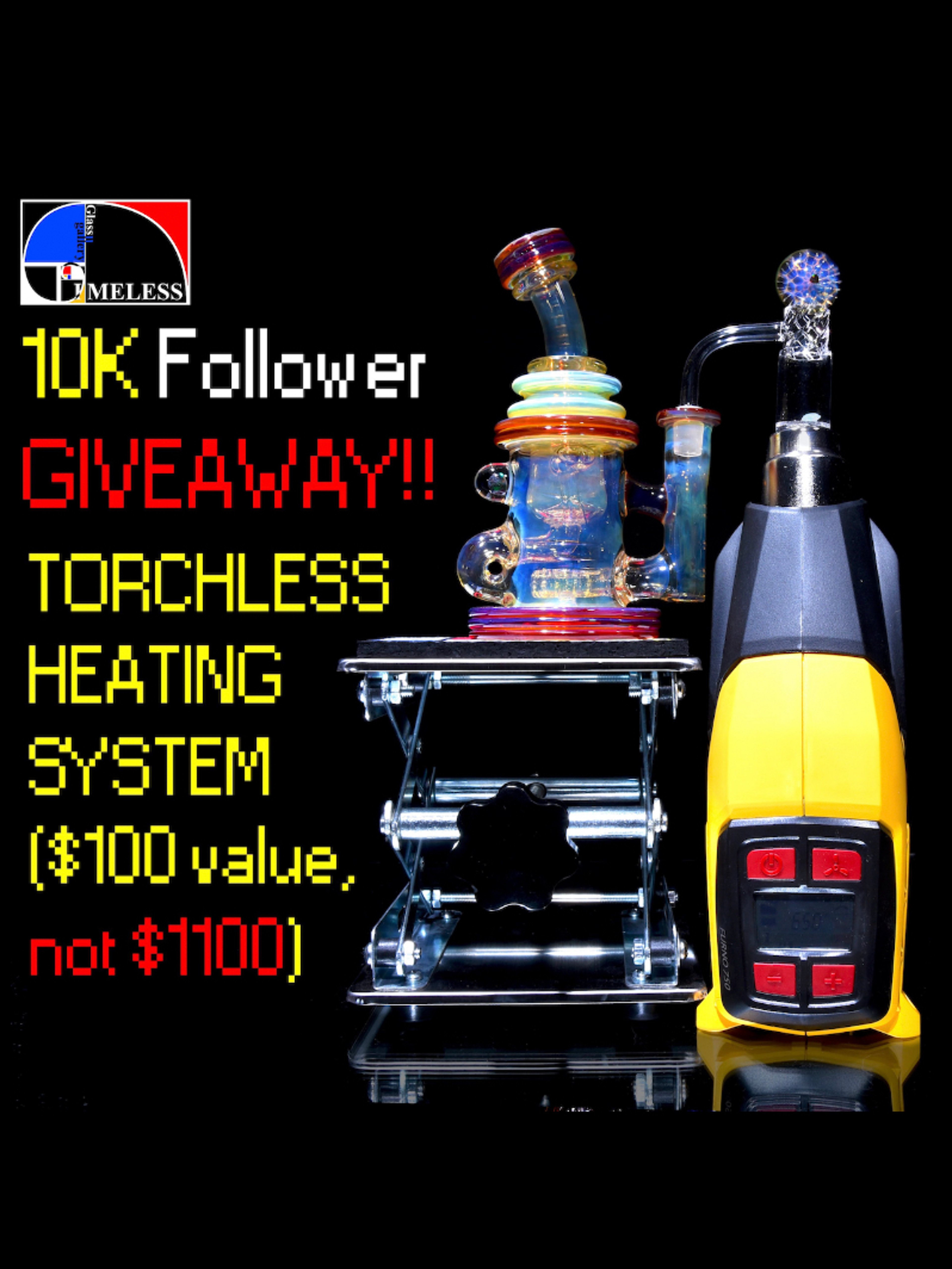 Preview pic of 10k follower giveaway -  Torchless Heating System (not Terp Sous Vide or TSV)
