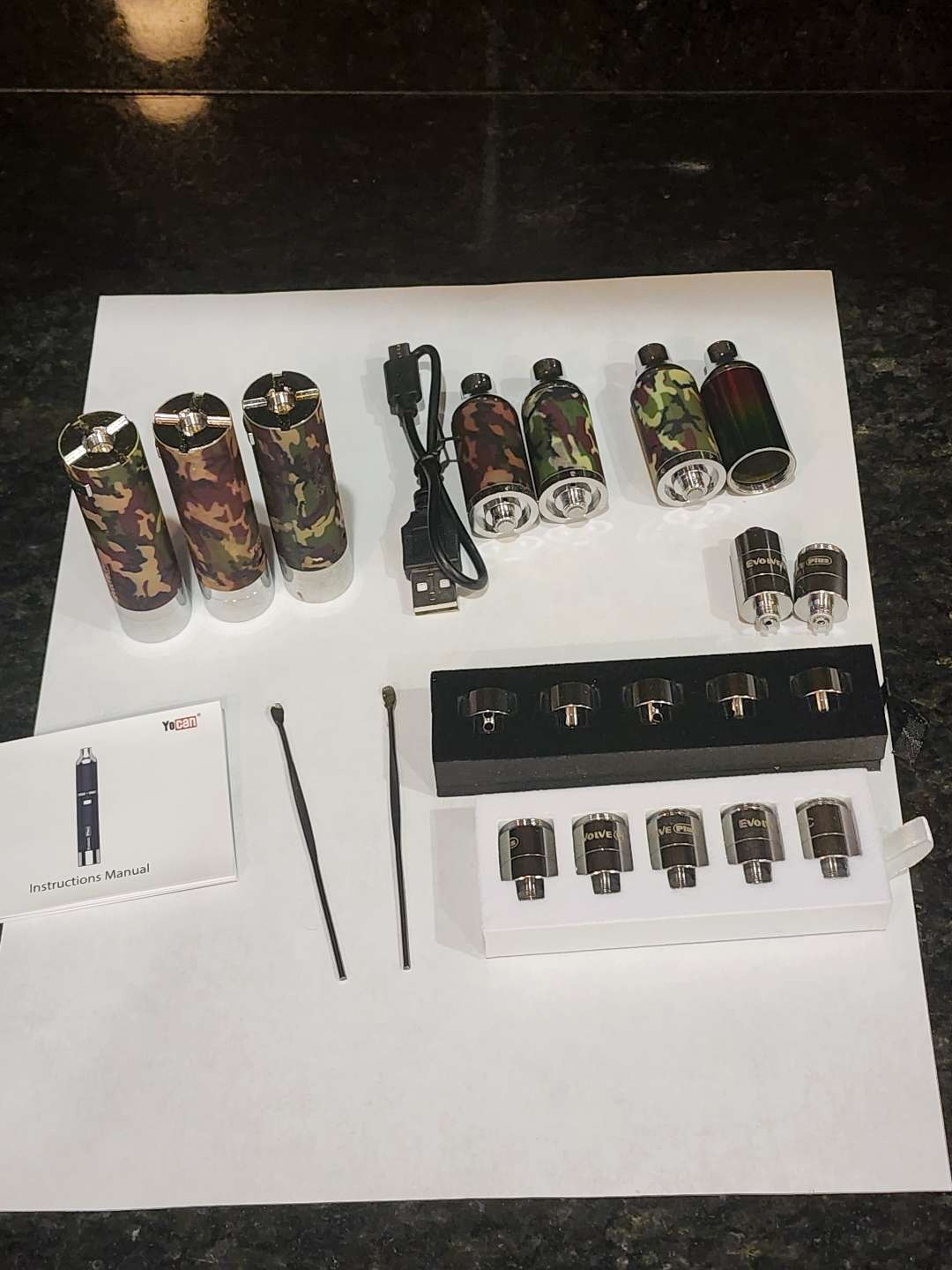Preview pic of Pre-Owned Yocan Evolve Plus Bundle (spare coils all brand new)