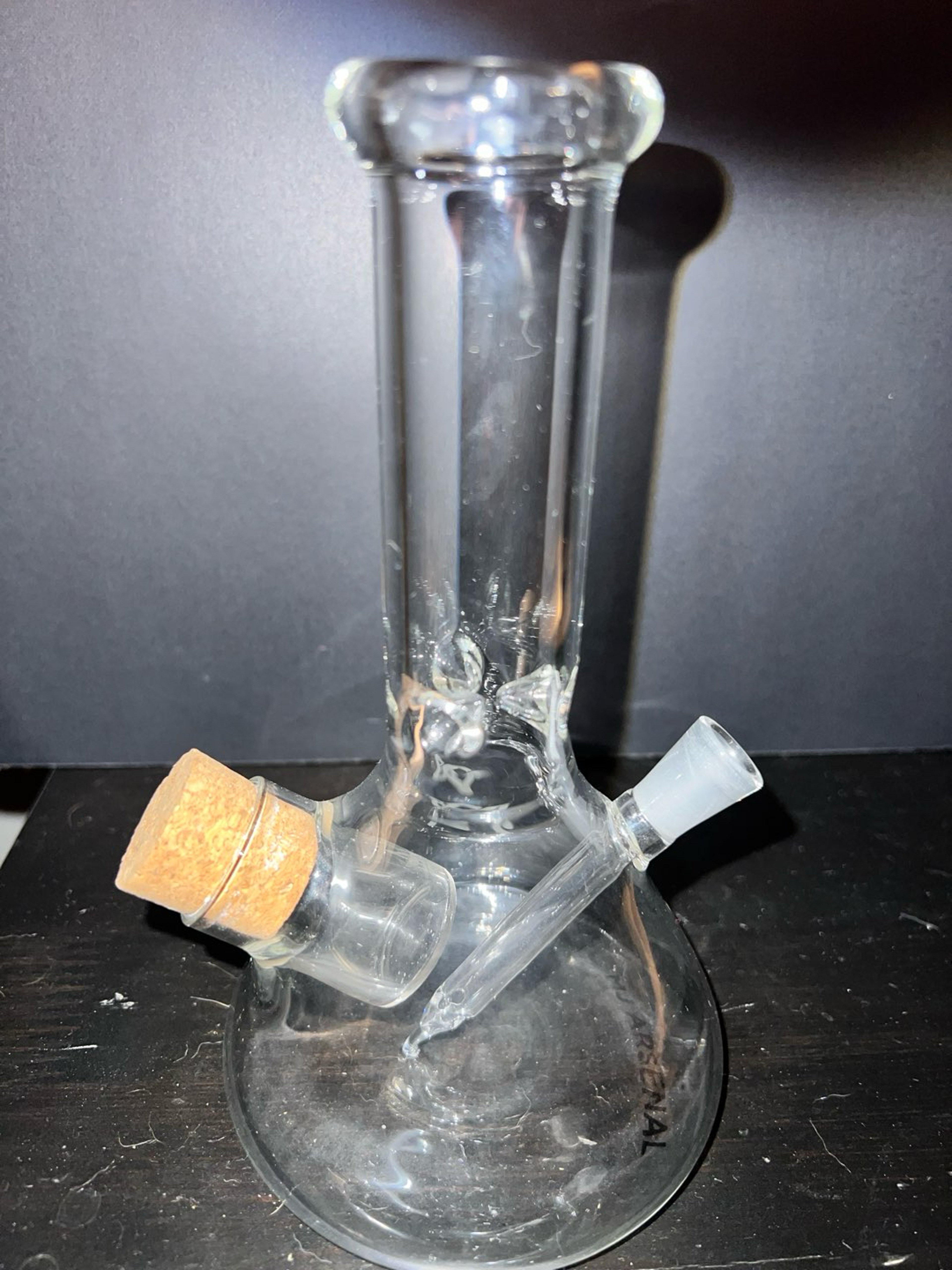 Preview pic of Mj Arsenal 10mm rig with stash spot and cork lid