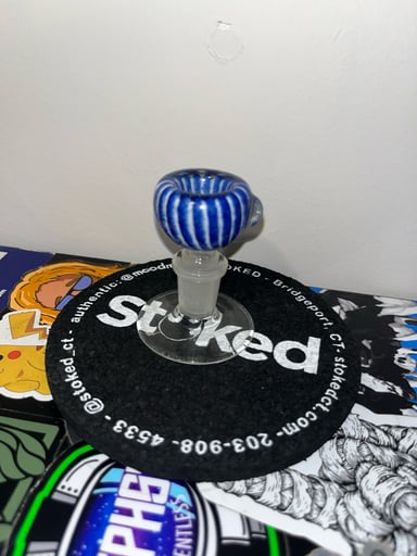 Preview pic of Blue & White Striped Slide