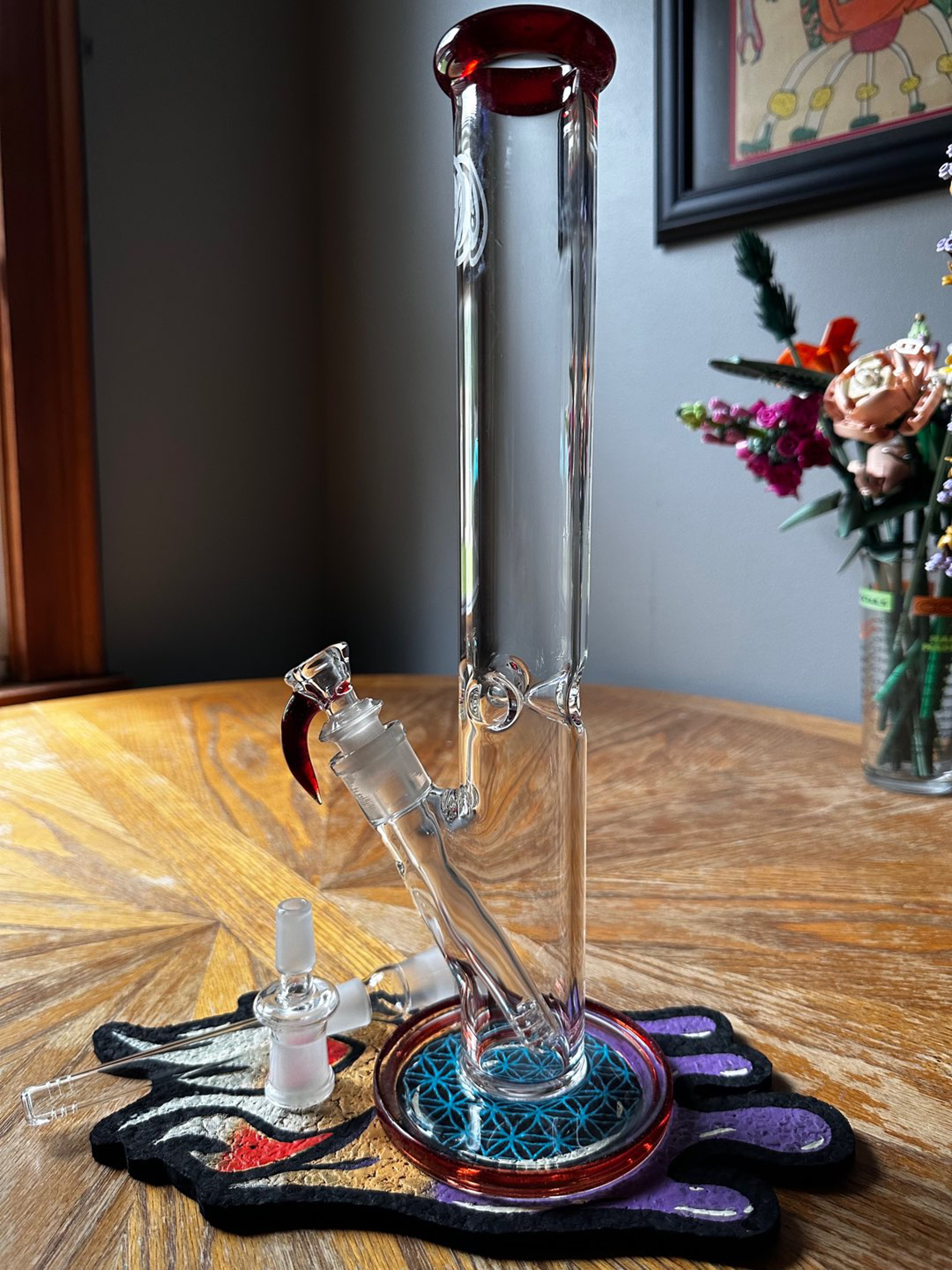 Preview pic of OJ Flame Red Blizzard Straight Tube Bundle
