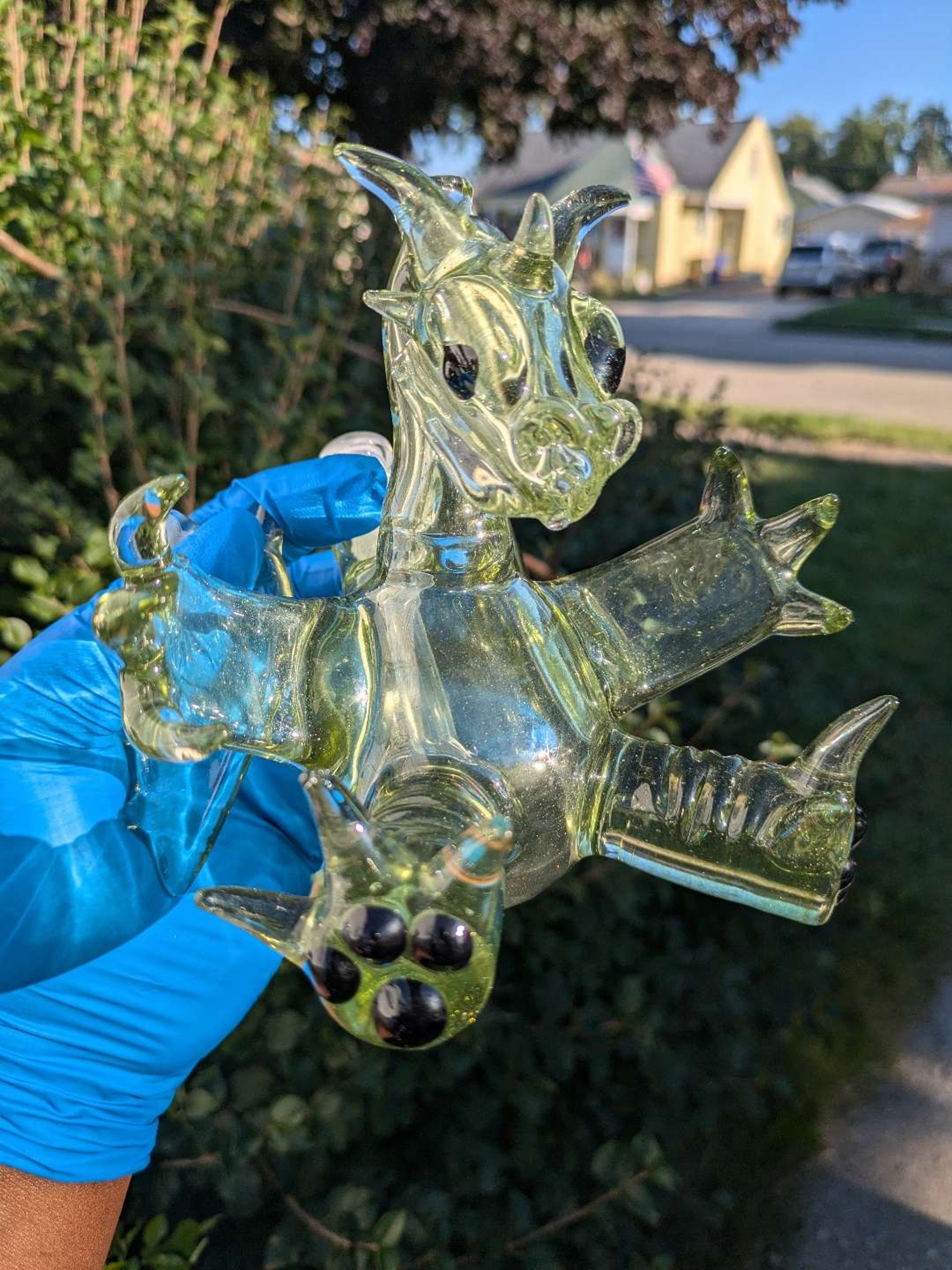 Glass Dragon Sculpture Rig image 0