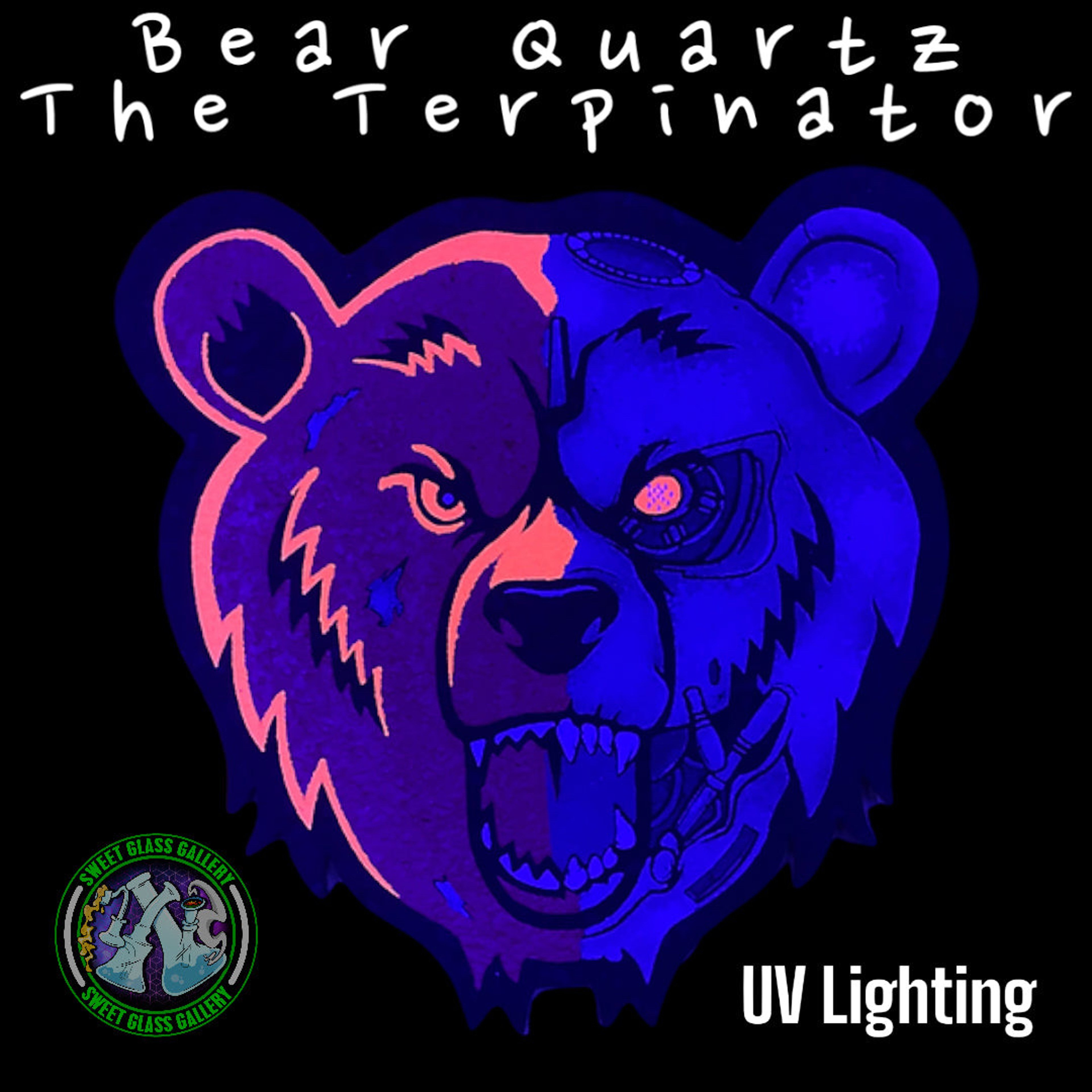 Preview pic of Moodmats - Dab Mat #41 - Bear Quartz Terpinator UV