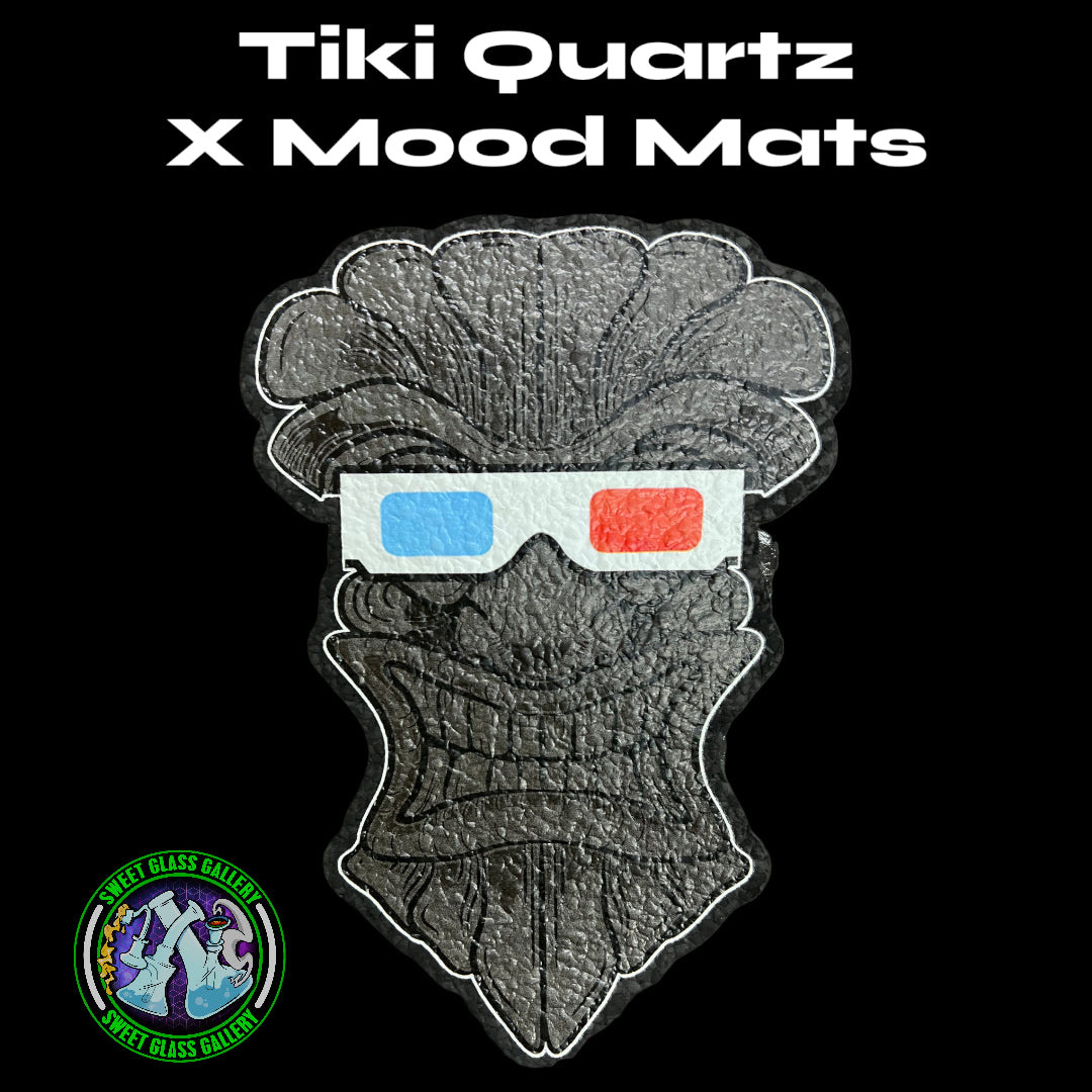 Preview pic of Moodmats - Dab Mat #74 - Tiki Quartz 3D Glasses