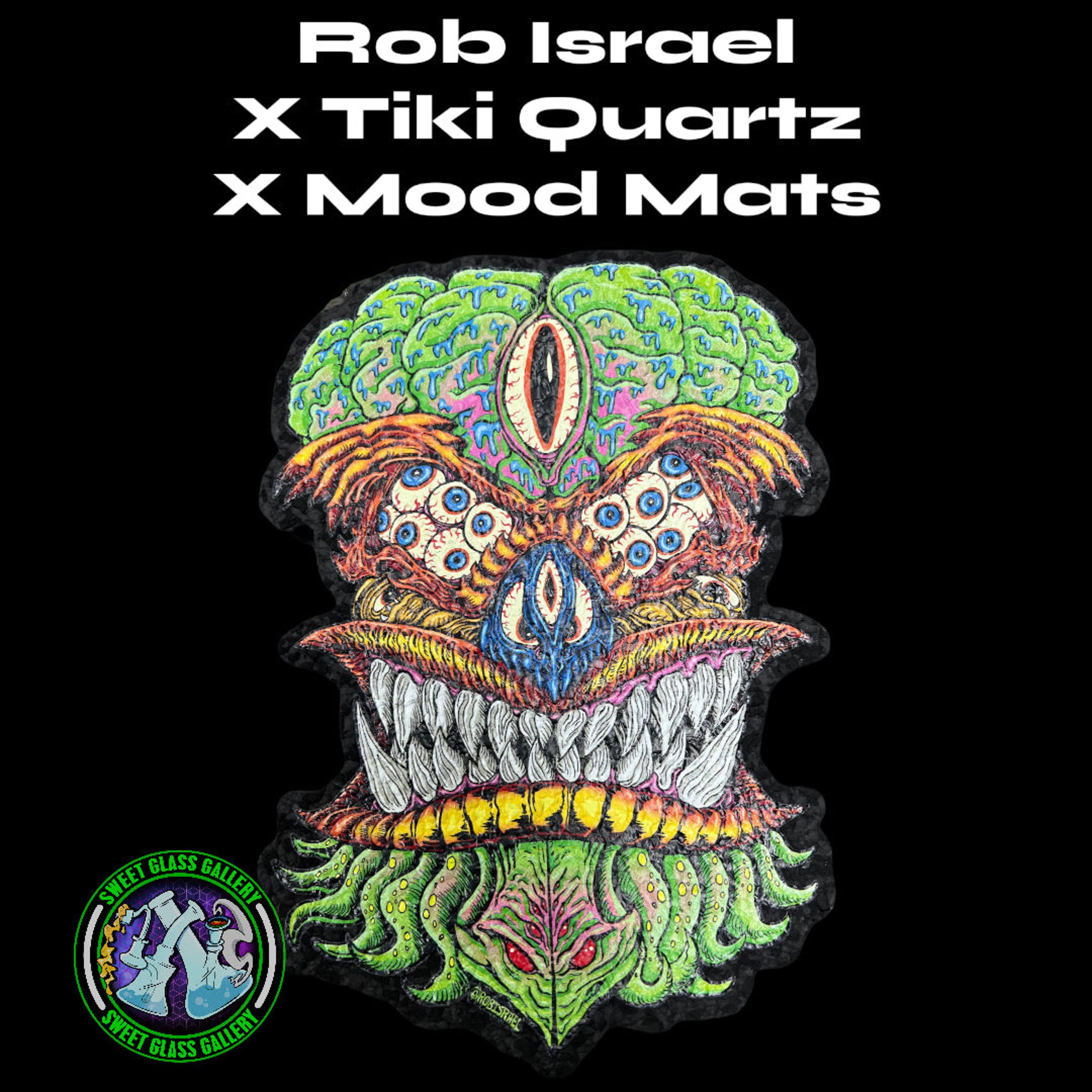 Preview pic of Moodmats - Dab Mat #77 - Tiki Quartz x Rob Israel