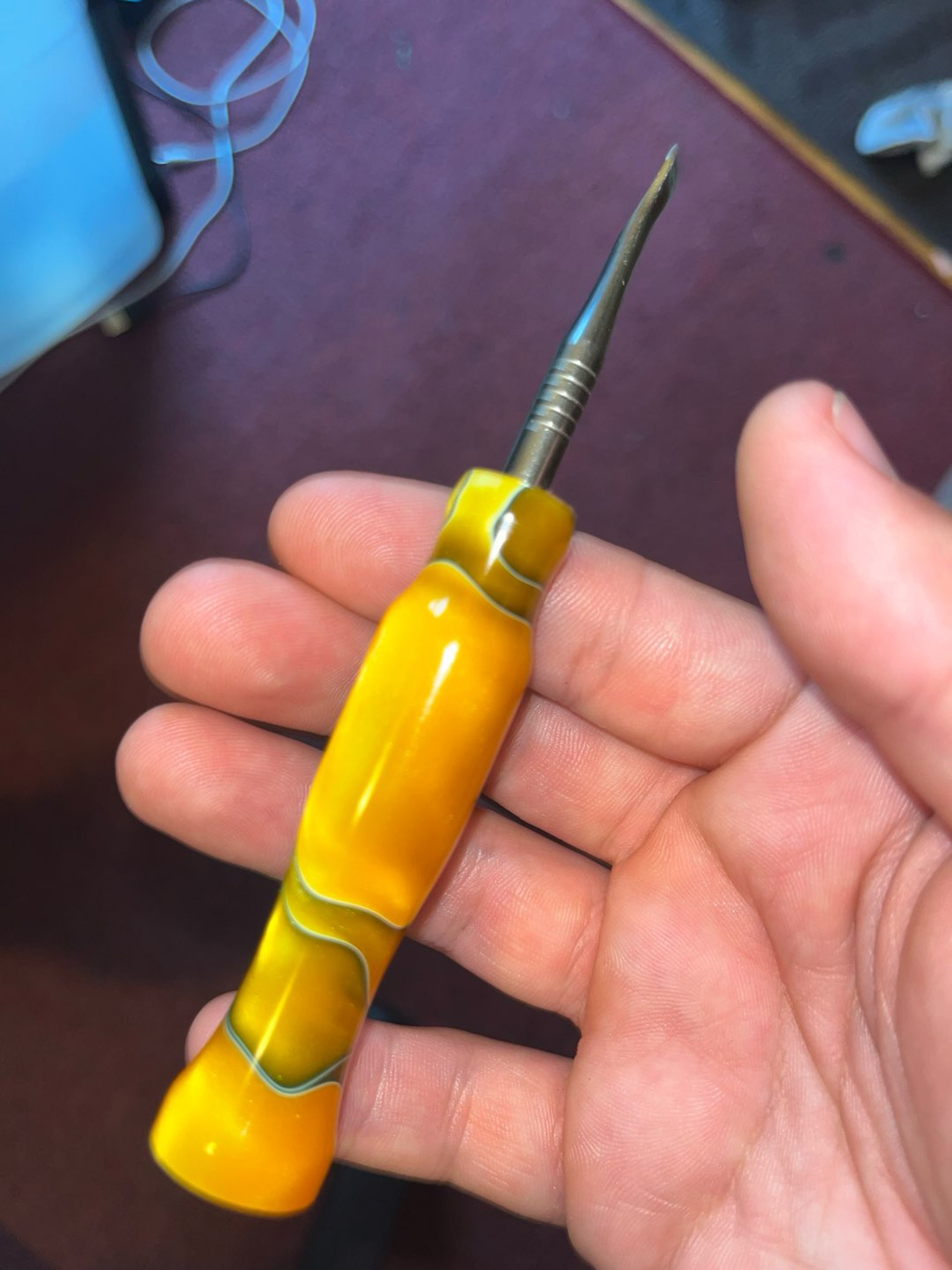 Preview pic of Toph’s tool handmade dabber