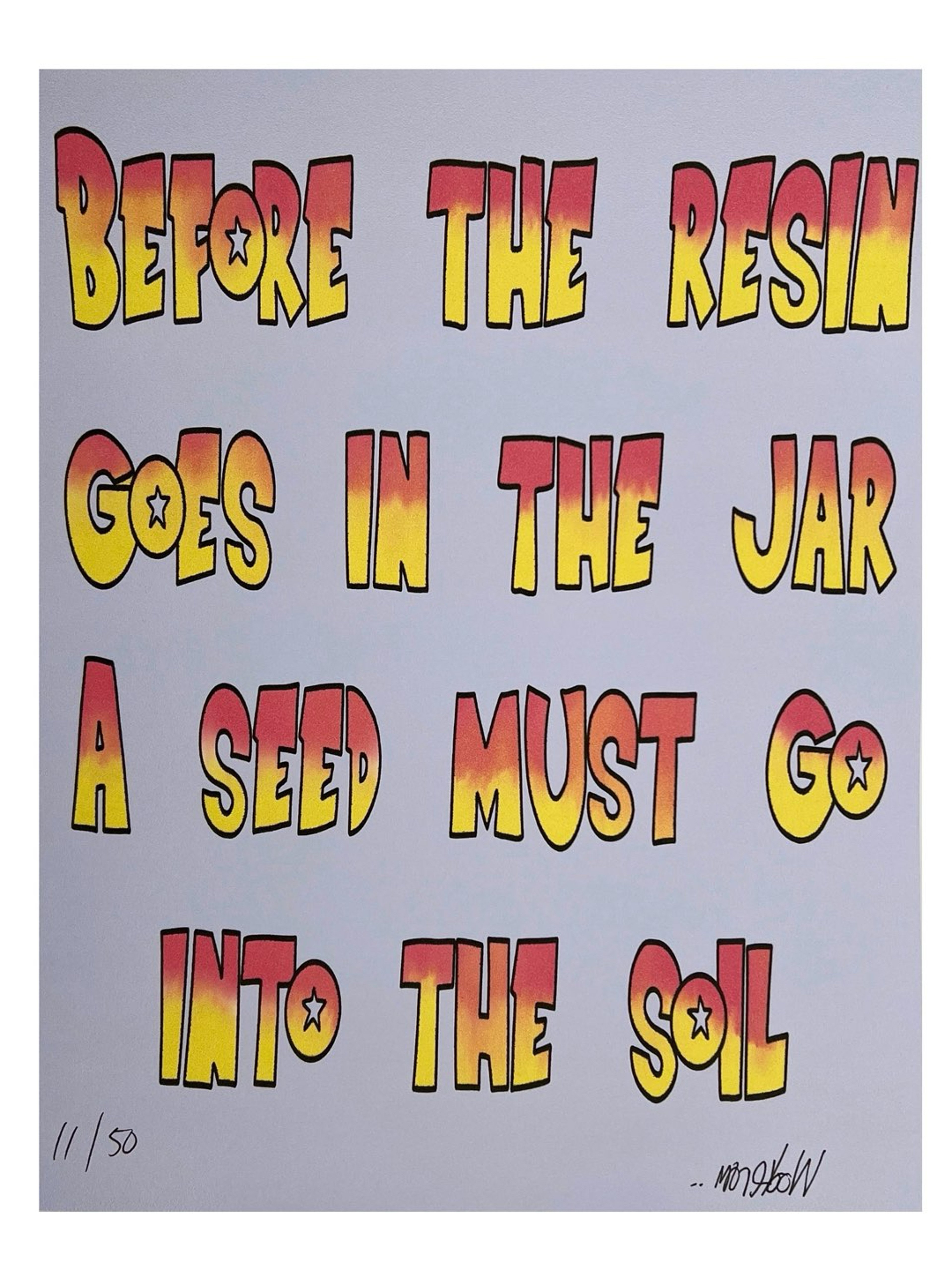 “Into The Soil” print by Lot Comedy image 0