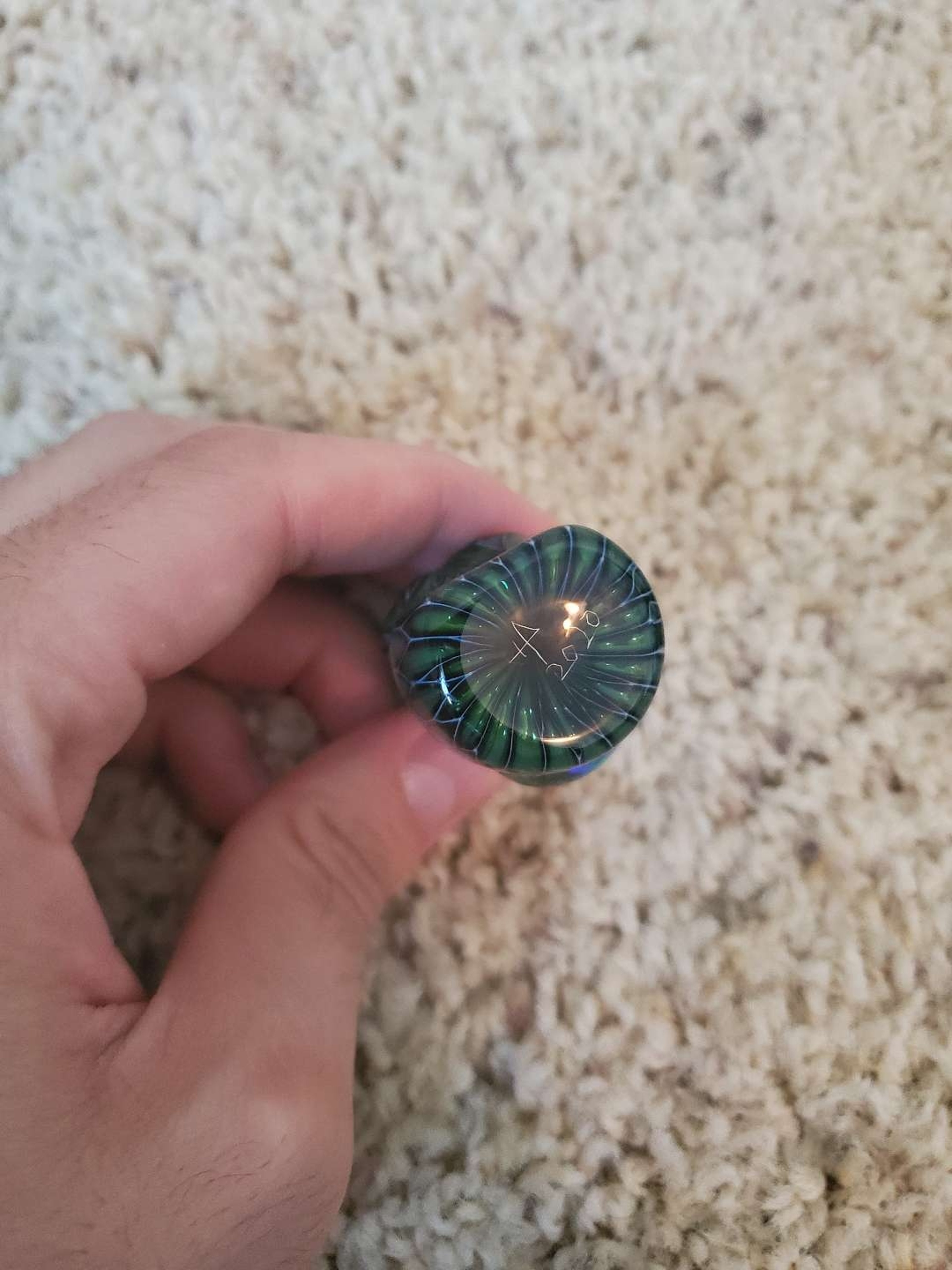 Preview pic of Hondo Glass Pineapple Pendant Available