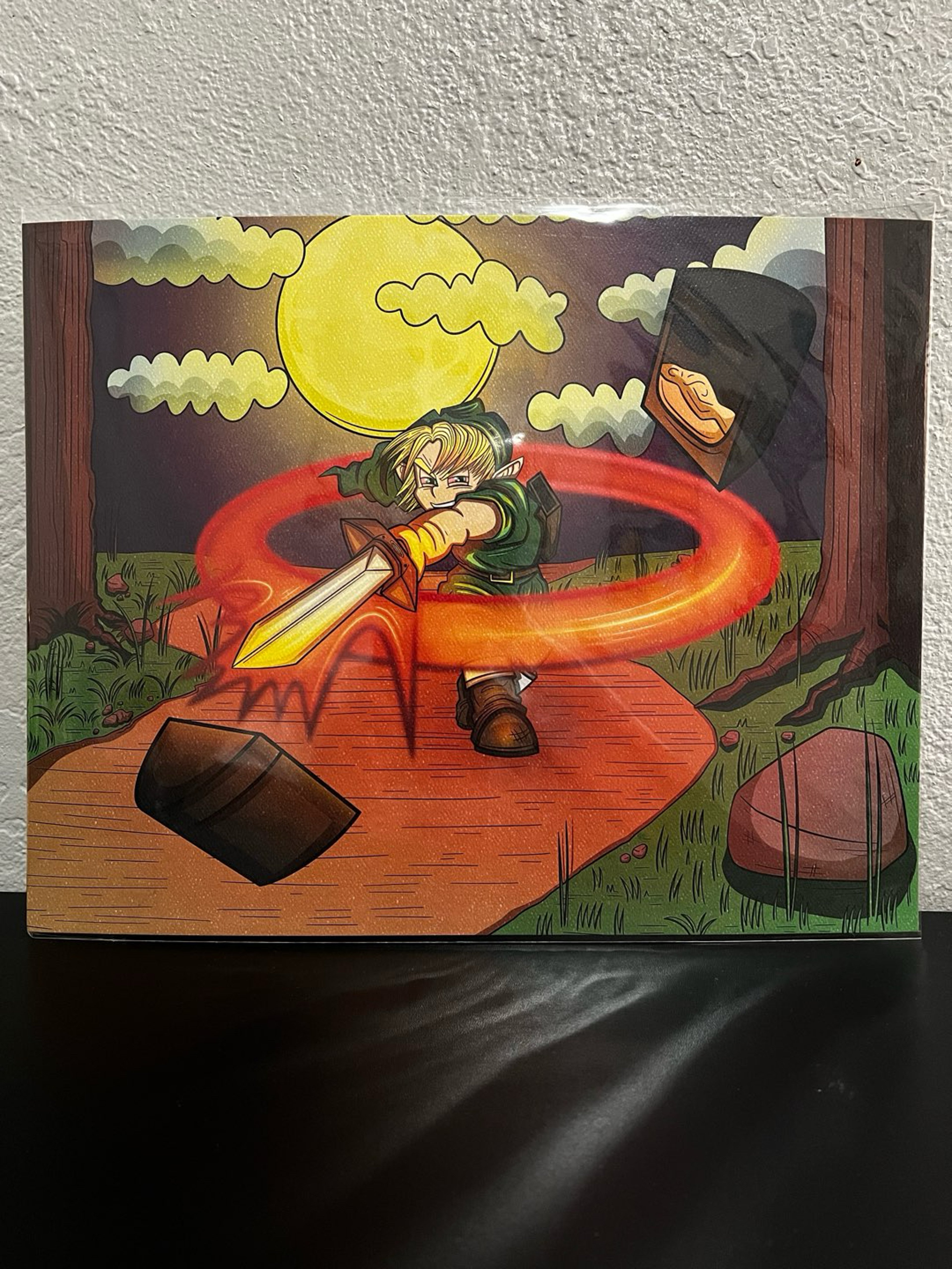 Preview pic of Link hash slash print