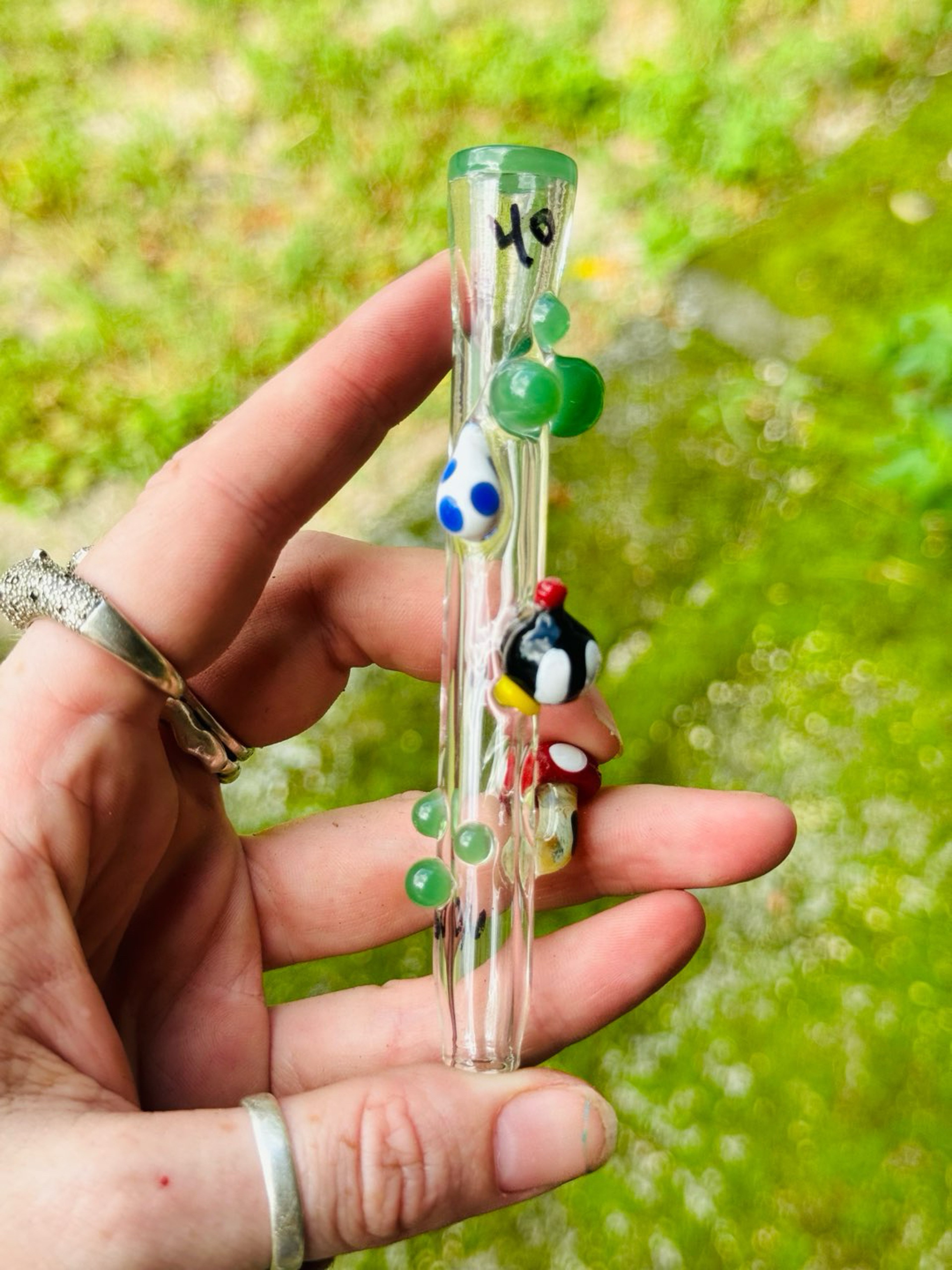 Preview pic of Mario themed chillum