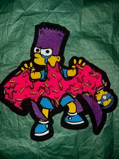 Preview pic of Bartman donut seshons moodmat