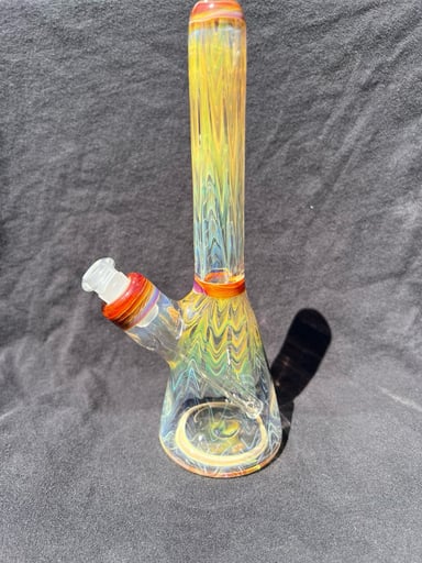 Preview pic of Silver and gold fumed 10mm mini tube.