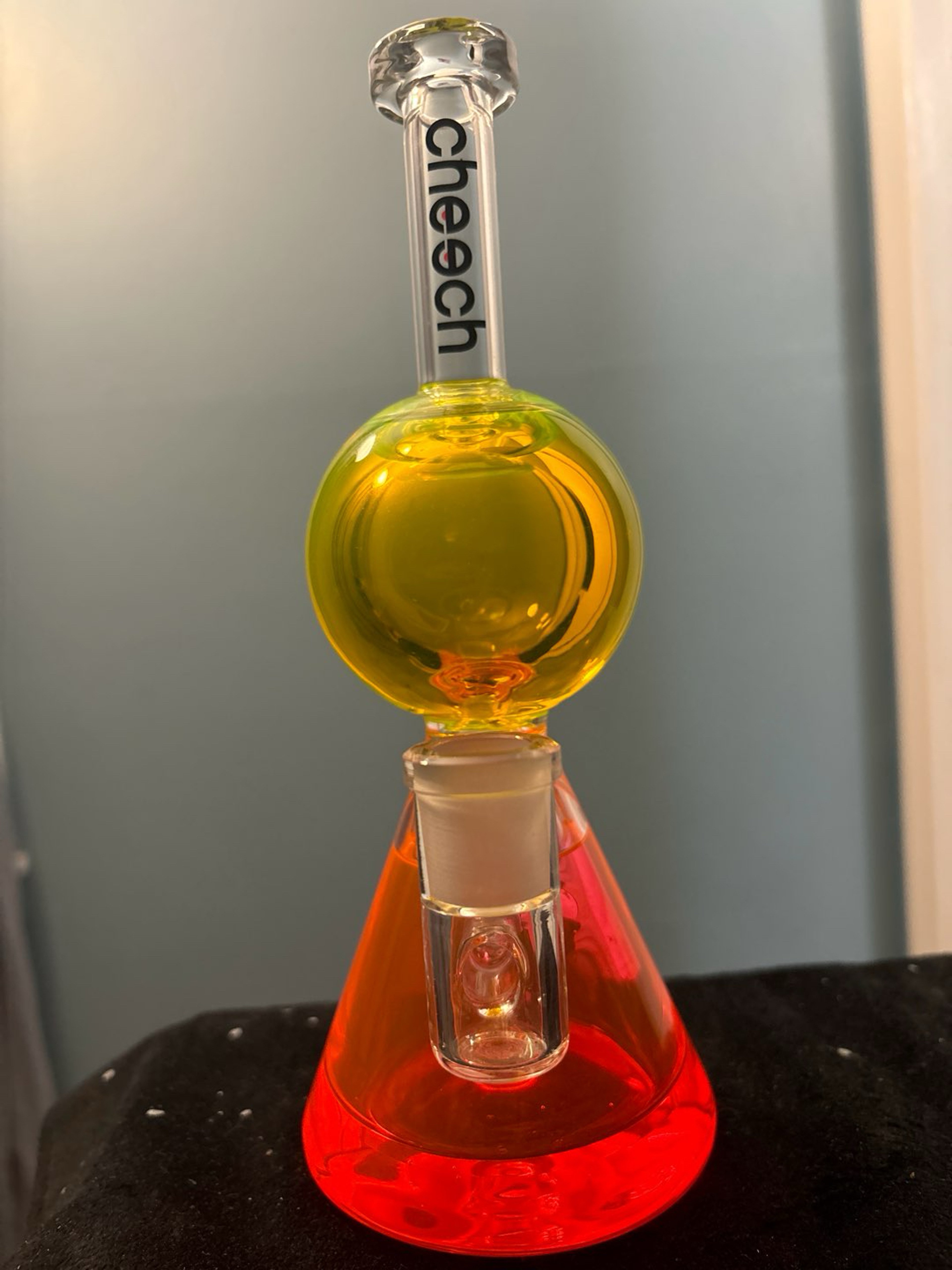 Cheech Double Glycerin Banger Hanger Water Pipe image 0