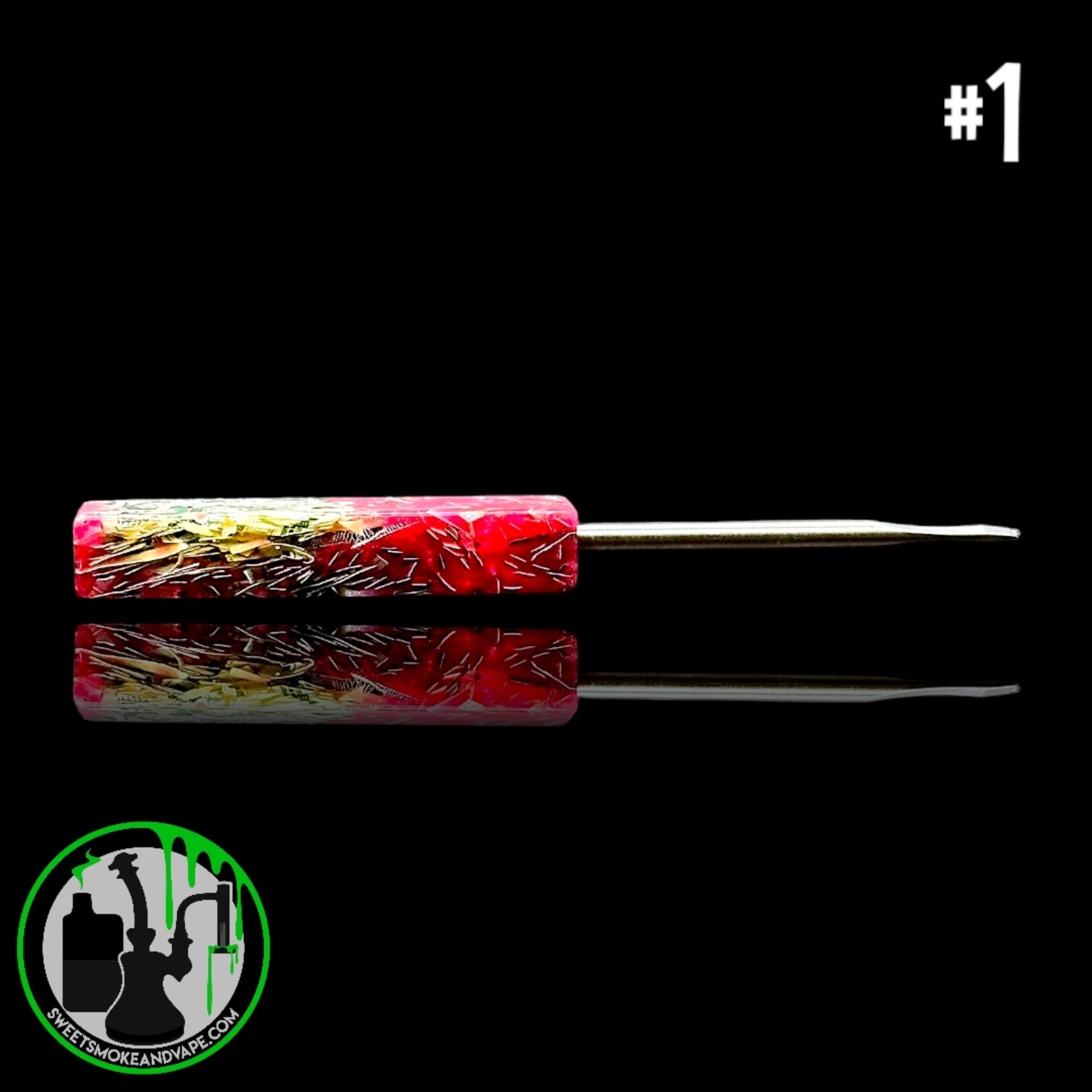 Preview pic of Dunkin Medz - Dunkin Dabbers Resin Dab Tool #1 (Travel Size)