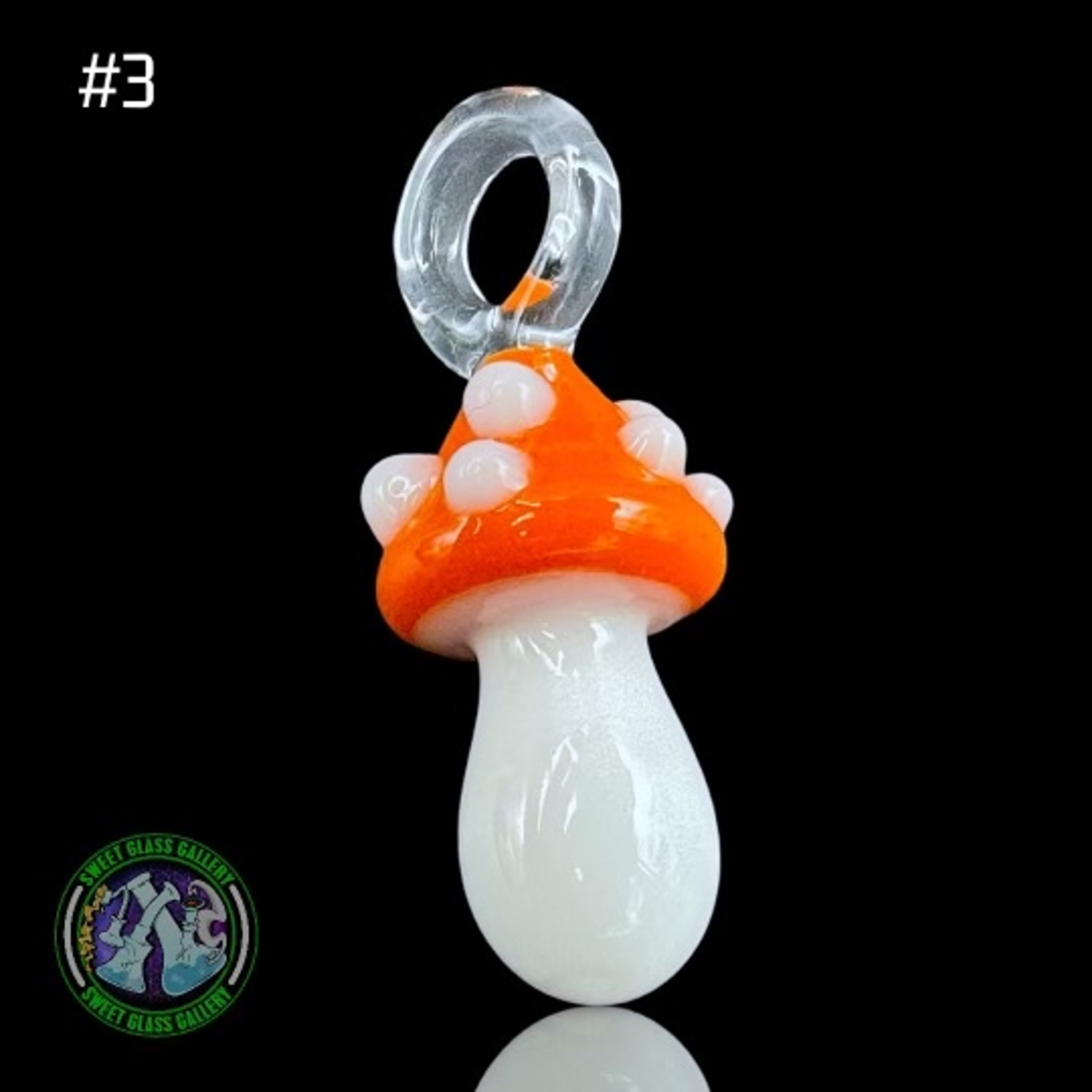 Preview pic of Kyle White - Pendant #3 - Mushroom