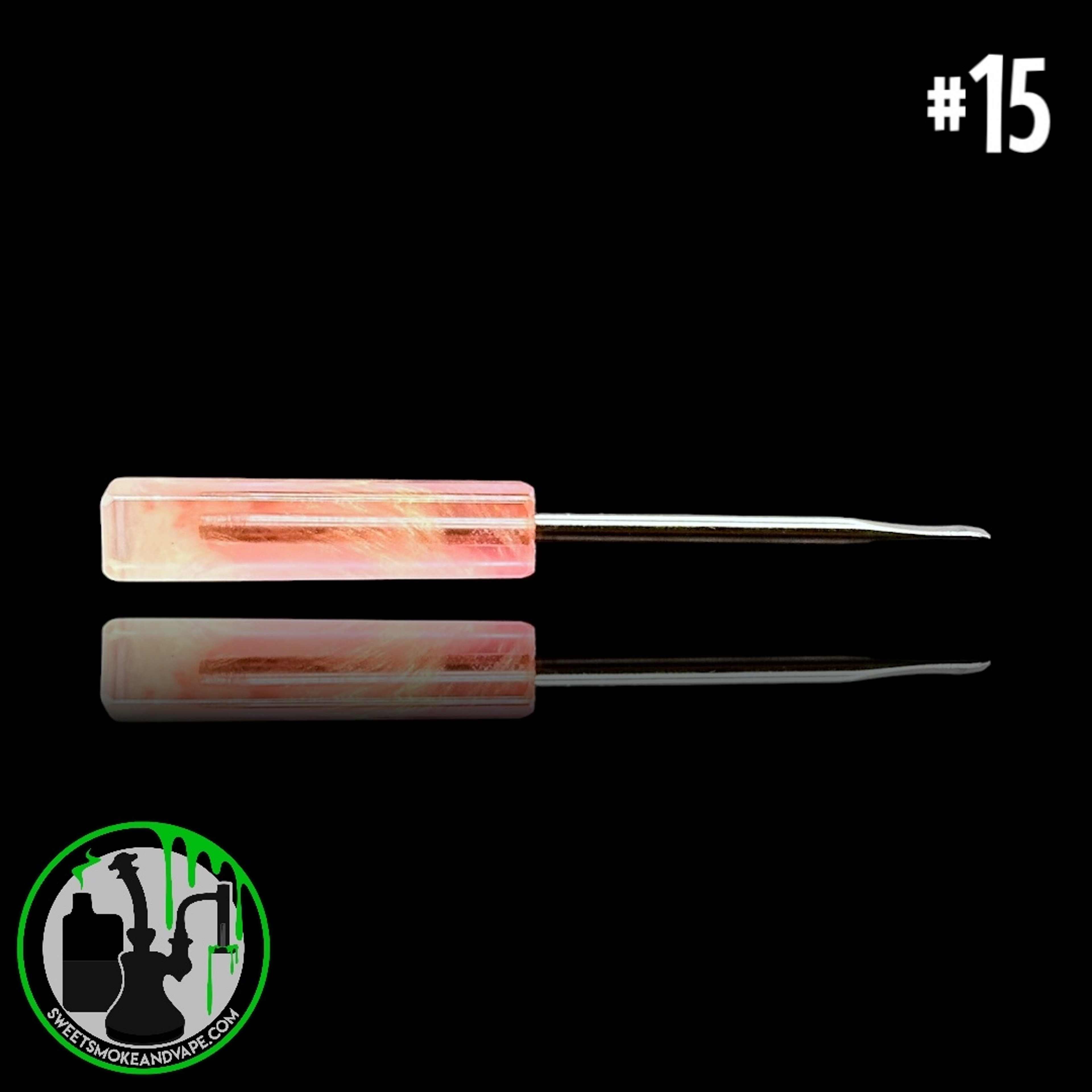 Preview pic of Dunkin Medz - Dunkin Dabbers Resin Dab Tool #15 (Travel Size)