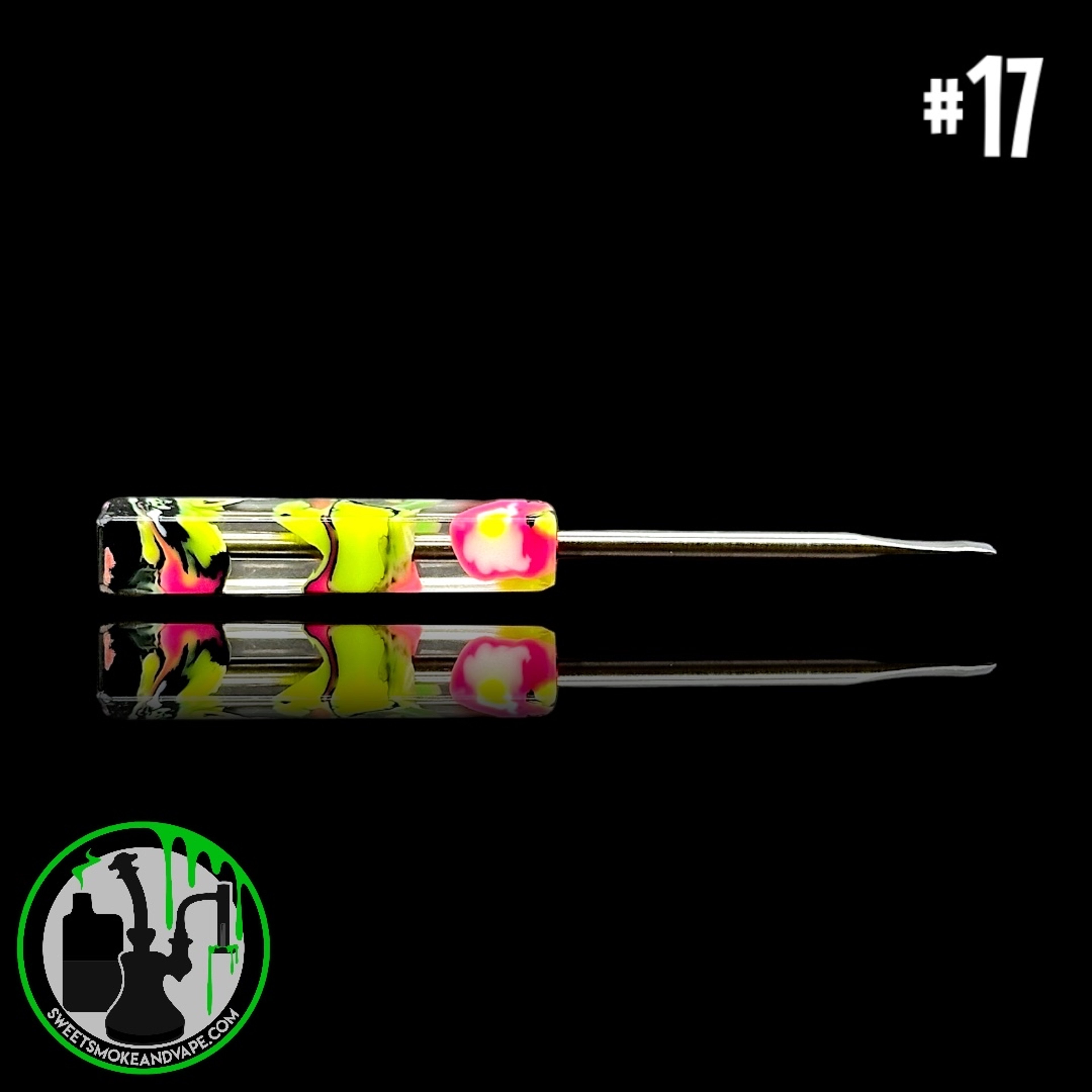 Preview pic of Dunkin Medz - Dunkin Dabbers Resin Dab Tool #17 (Travel Size)