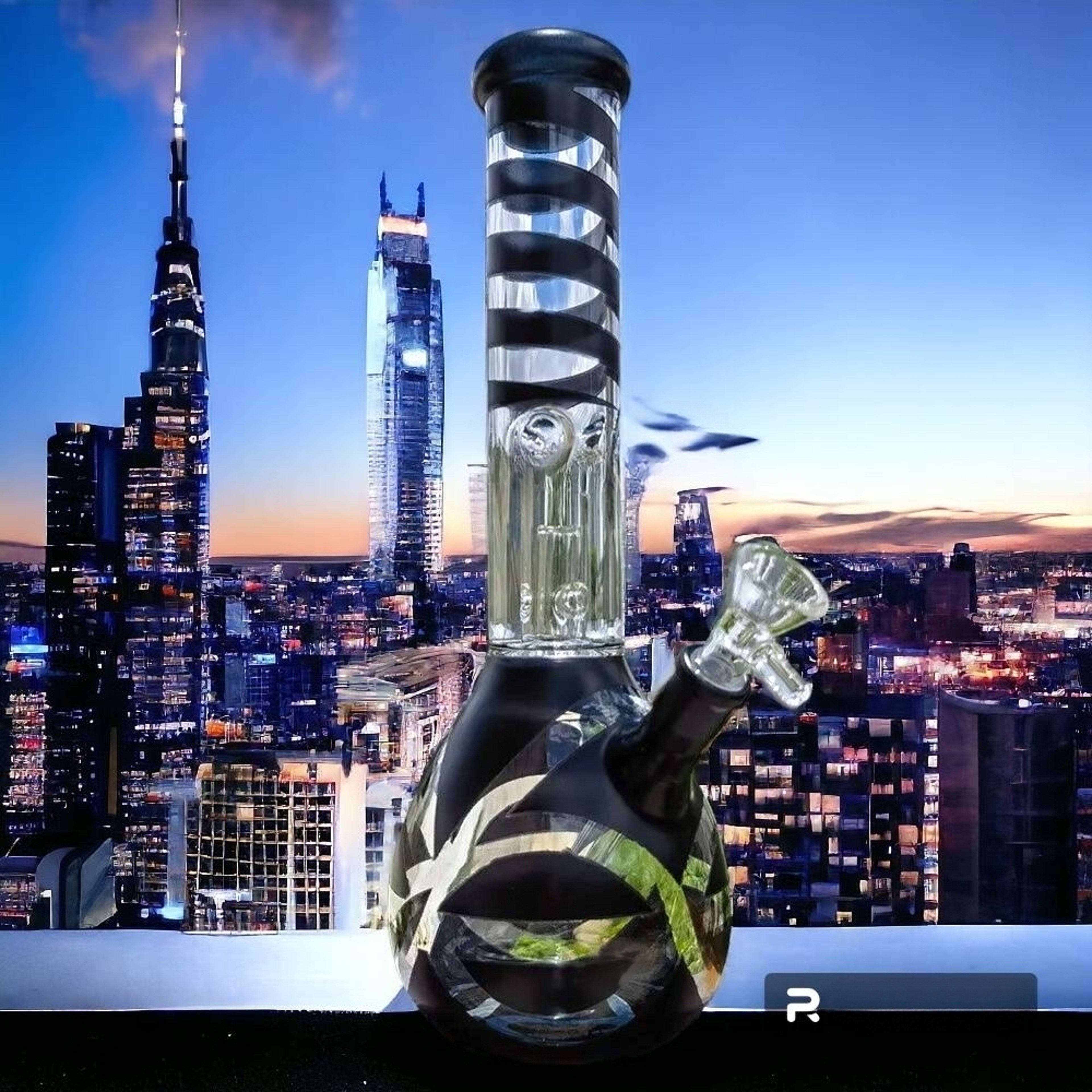 Preview pic of 10.6 Ibch Bong with ice catcher