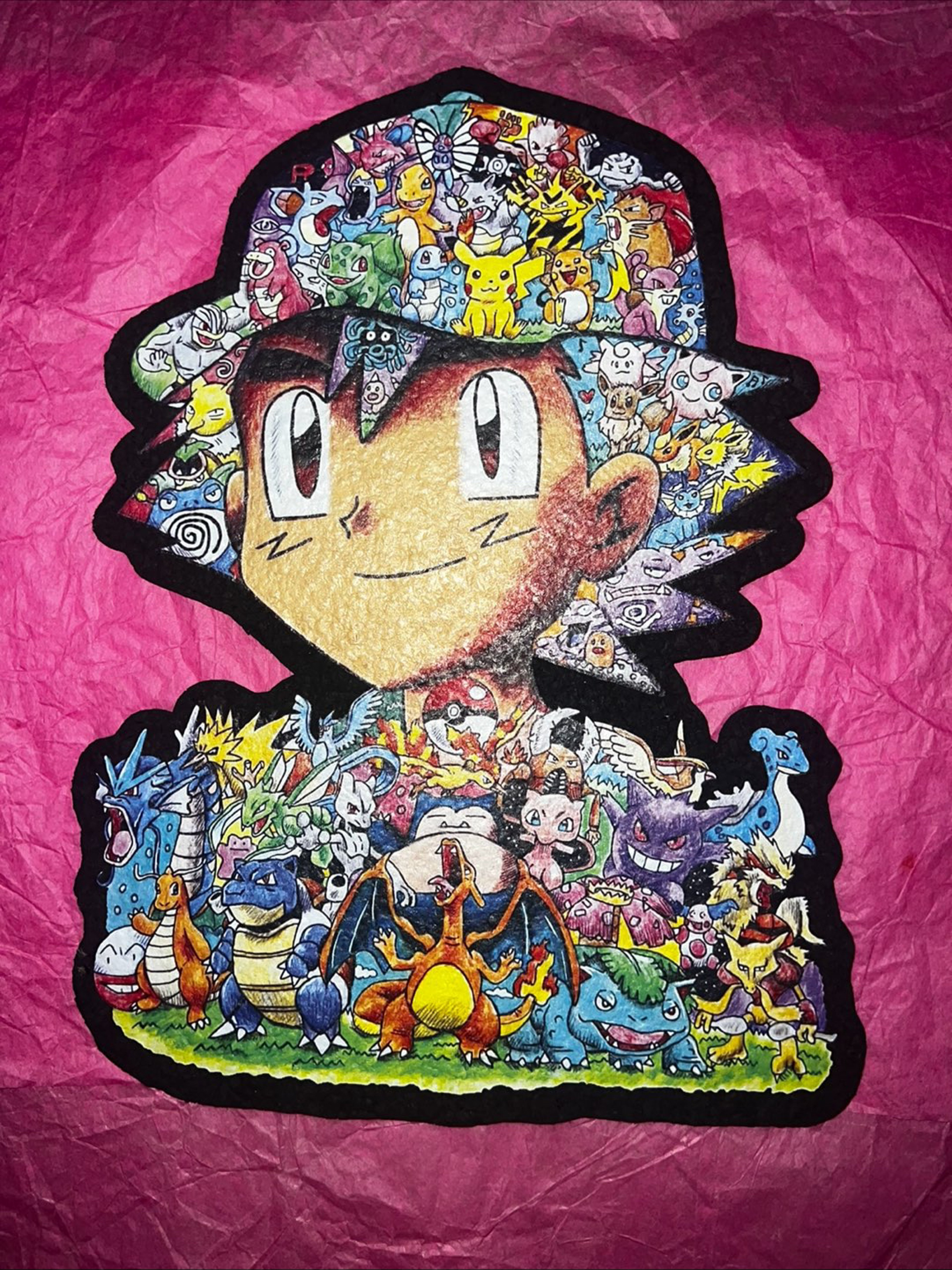 Preview pic of Ash forever rising Pokémon moodmat