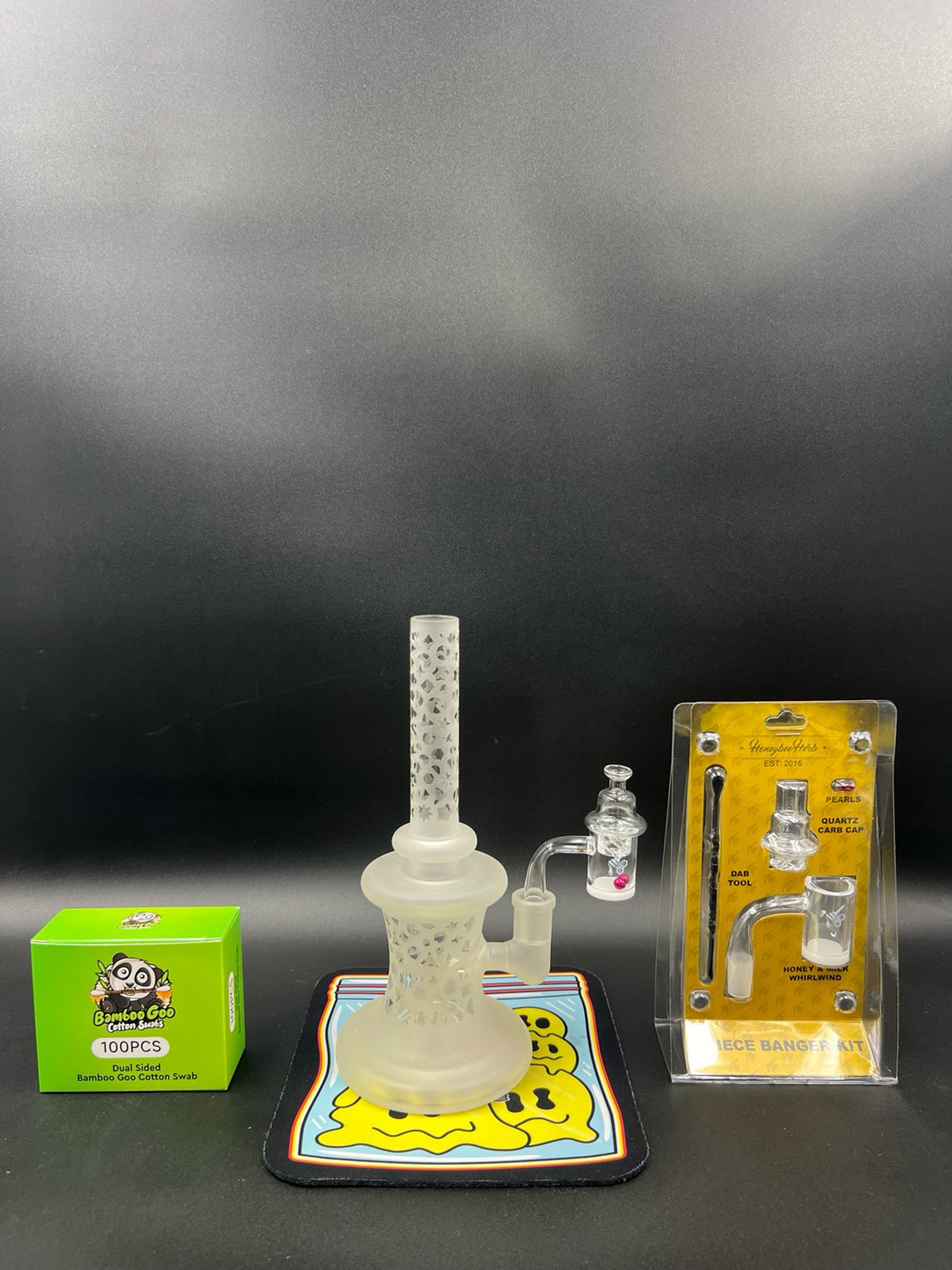 Preview pic of Sandblasted Rig x Honeybee Herb Set