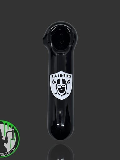 Preview pic of Daniel's Glass Art - Spoon Dry Pipe (Raiders) #1