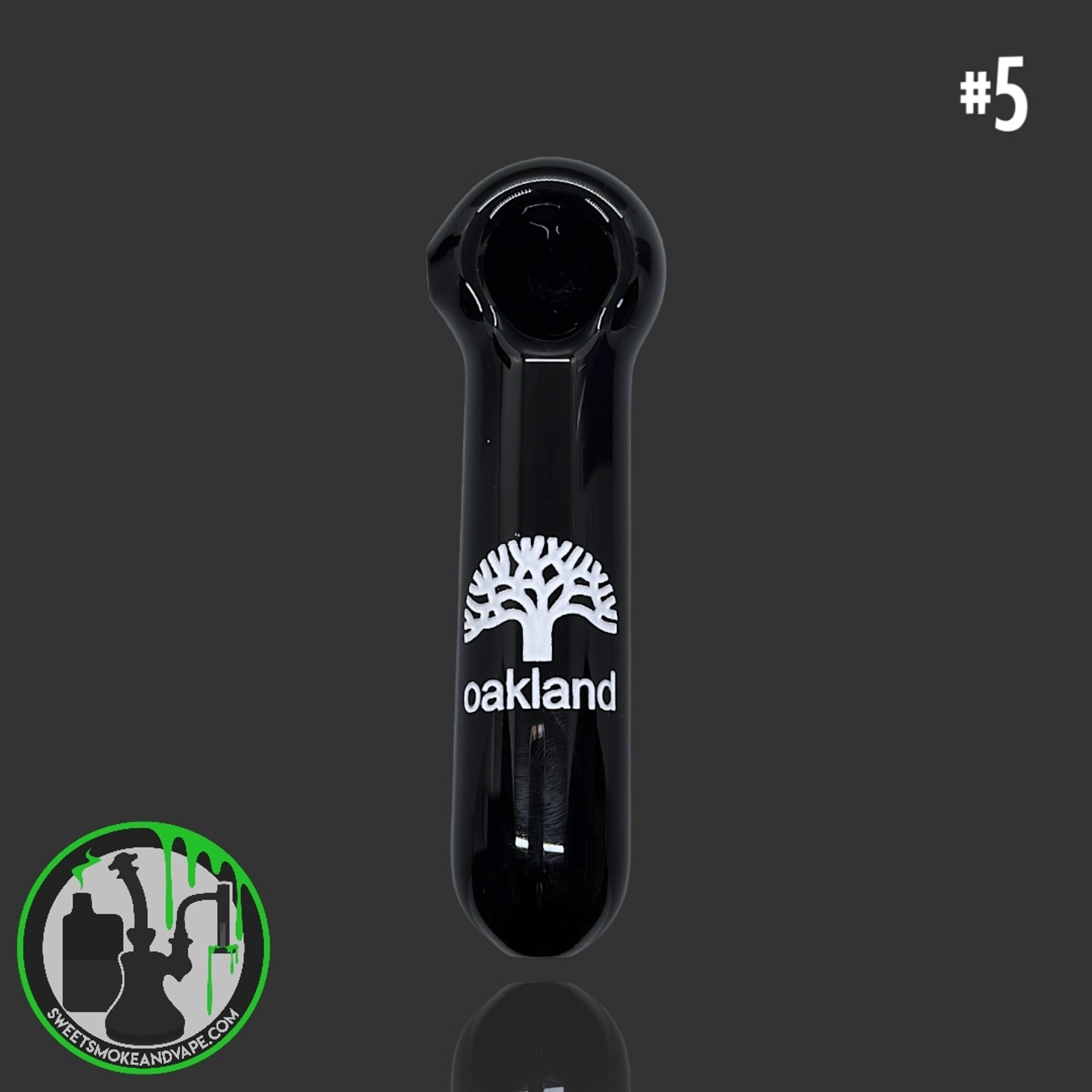 Preview pic of Daniel's Glass Art - Spoon Dry Pipe (Oakland) #5