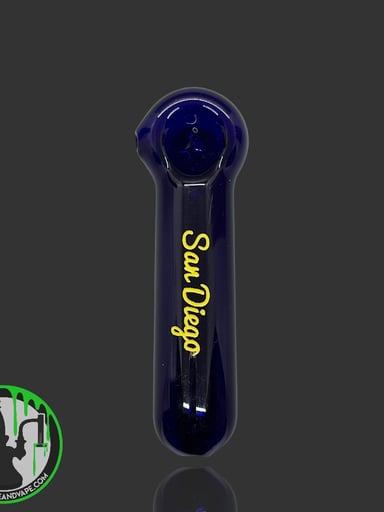 Preview pic of Daniel's Glass Art - Spoon Dry Pipe (San Diego) #7