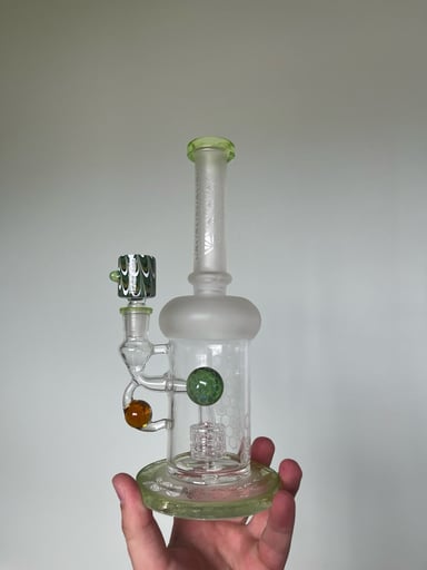 Preview pic of Green Marbled Bong