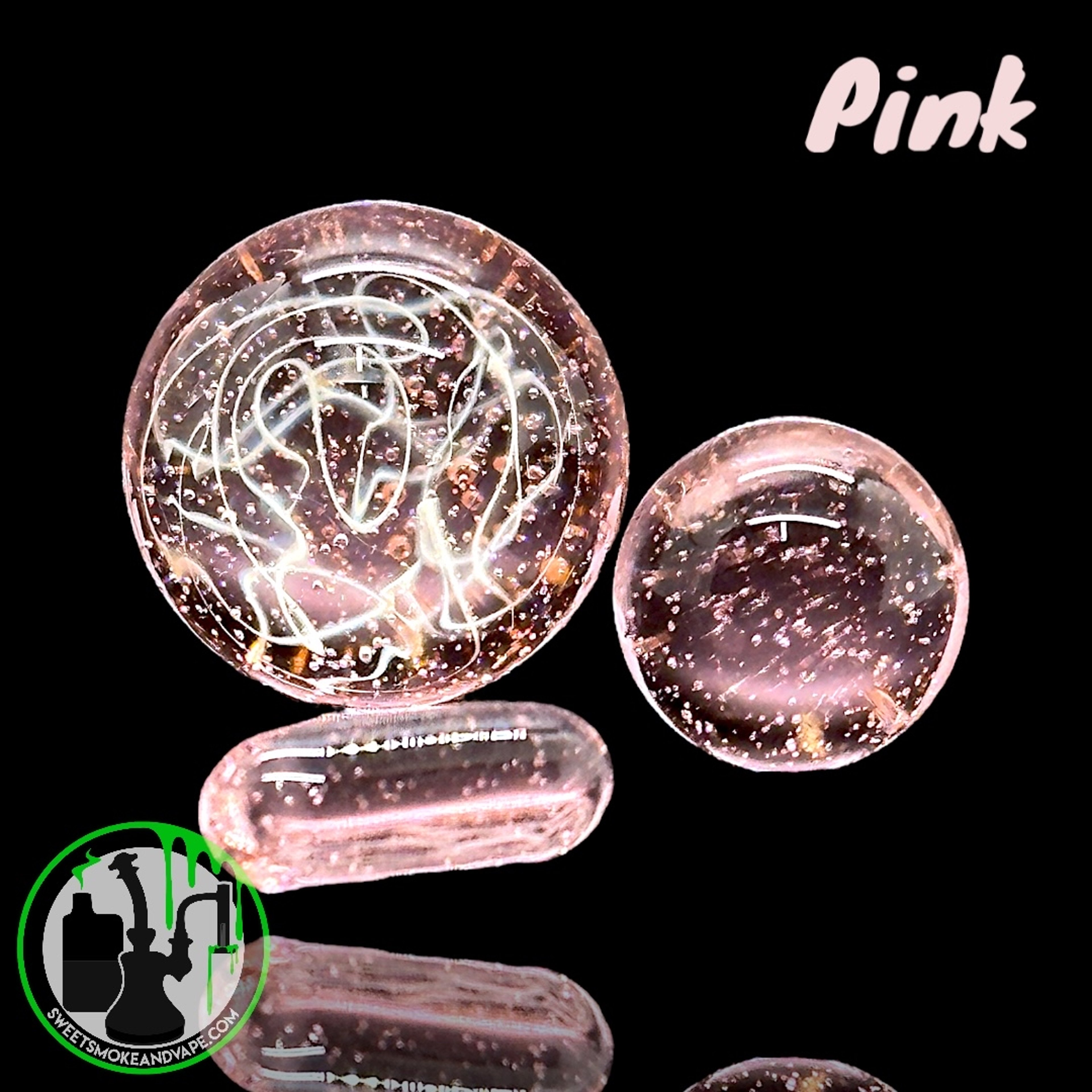 Preview pic of Garga Melt Glass - Scribble Tech Slurper Set (Pink)