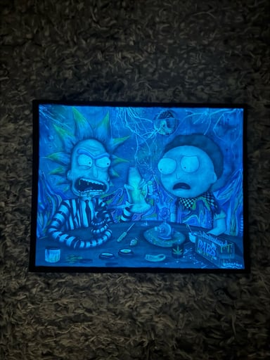 Preview pic of Beetlerick and morty  glow mat