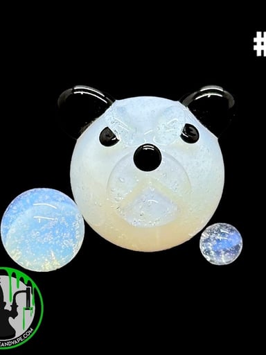 Preview pic of J Creature Glass X Bear Quartz Collab - Marble Set (Secret White) #1