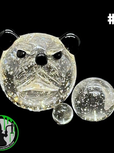 Preview pic of J Creature Glass X Bear Quartz Collab (Blue-V) #4