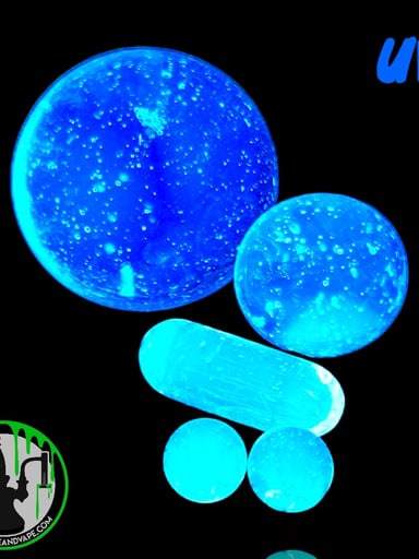 Preview pic of Daniel's Glass Art - 5 Piece Slurper Set (UV)