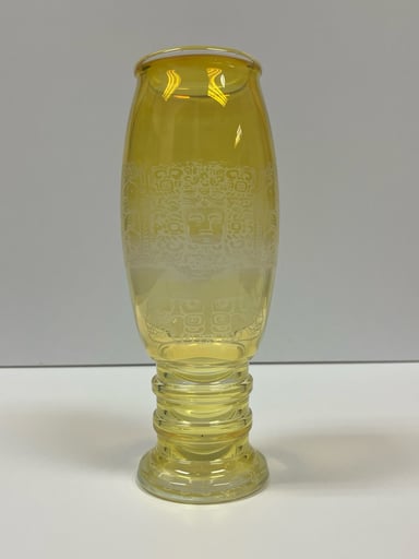 Preview pic of Little B Glass or Justin Brinson Drinking Glass with Mayan artwork
