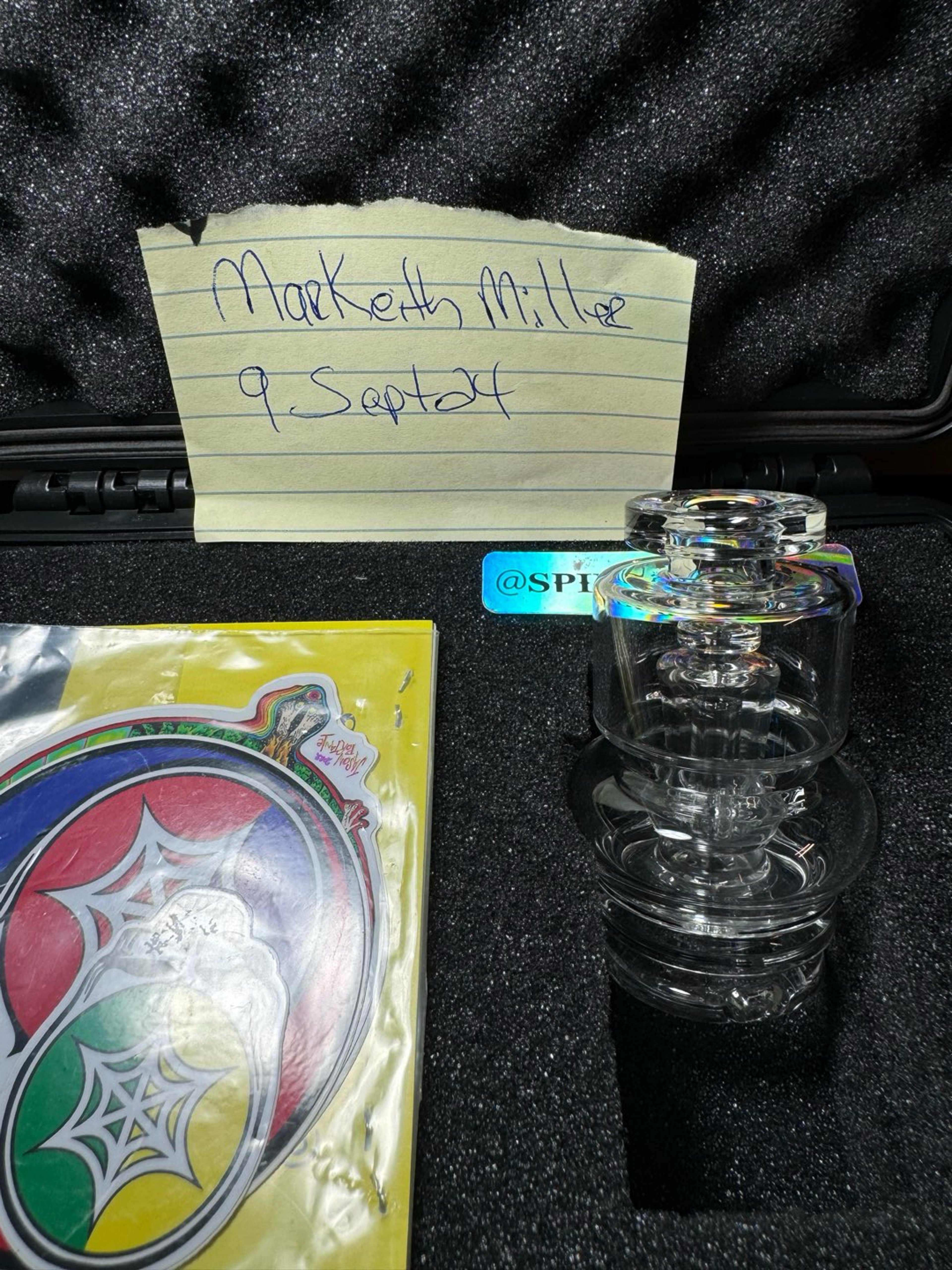 Preview pic of Spider Glass Puffco Peak Shaped Inception Mash-up