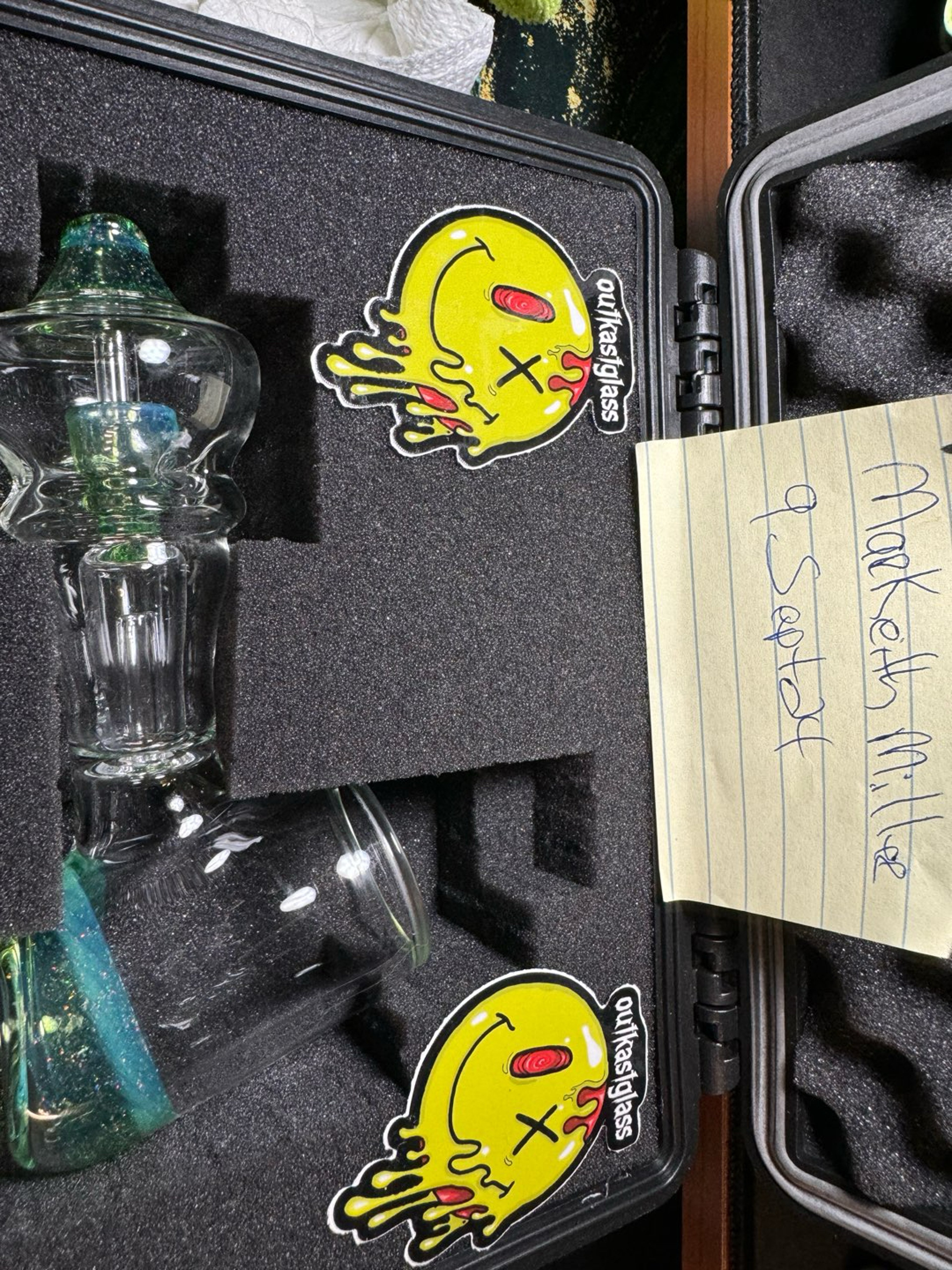 Preview pic of 2024 Outkast Glass Plantphibian Puffco Proxy non-spill Bubbler