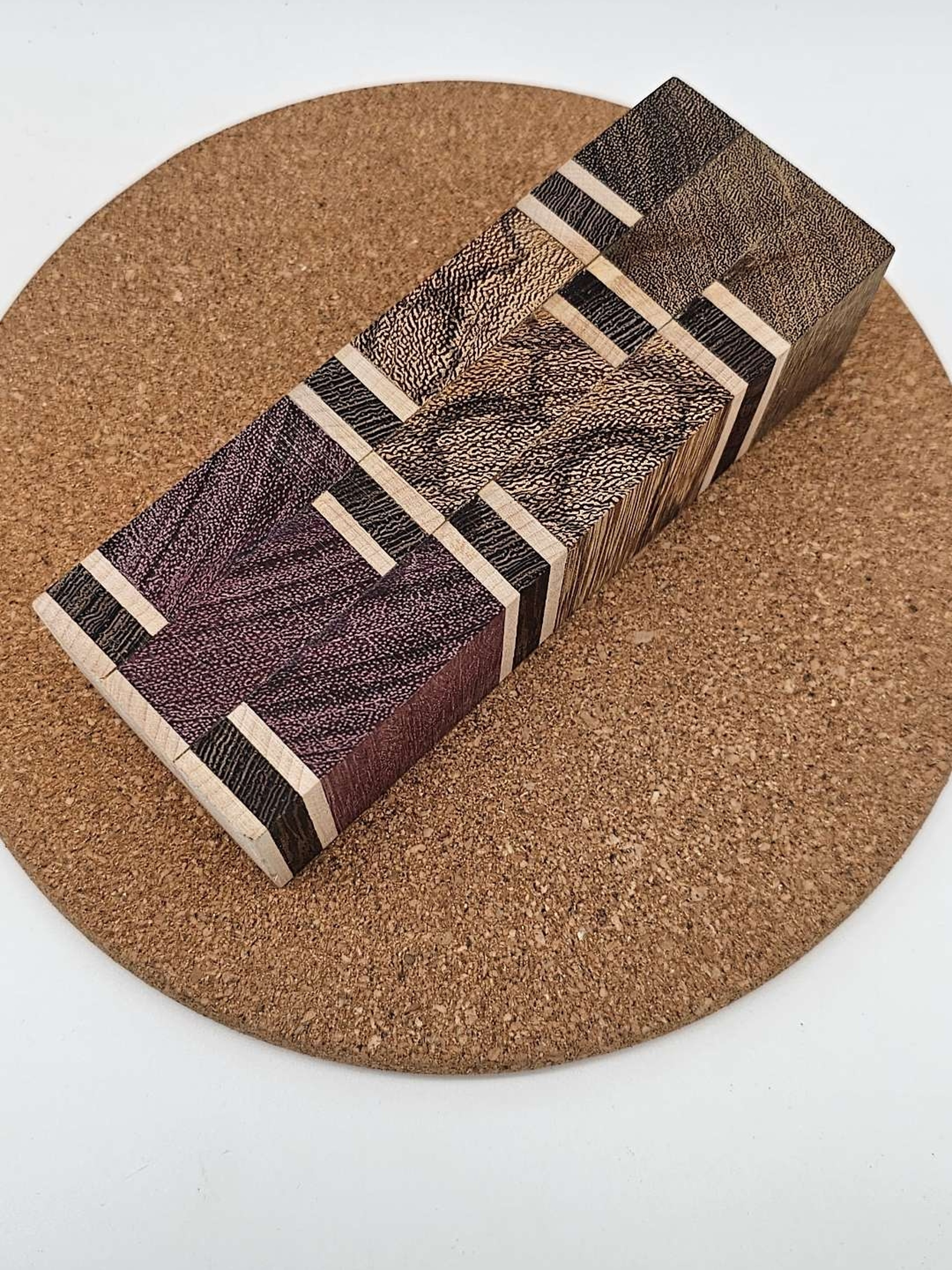 Preview pic of Exotic wood blank slide-holder.