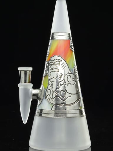 Preview pic of Ryan Fitt and Jared Cortland colab Family Guy vs Simpoms Peter Griffin vs Homer Simpson rig amazing custom 1 of 1