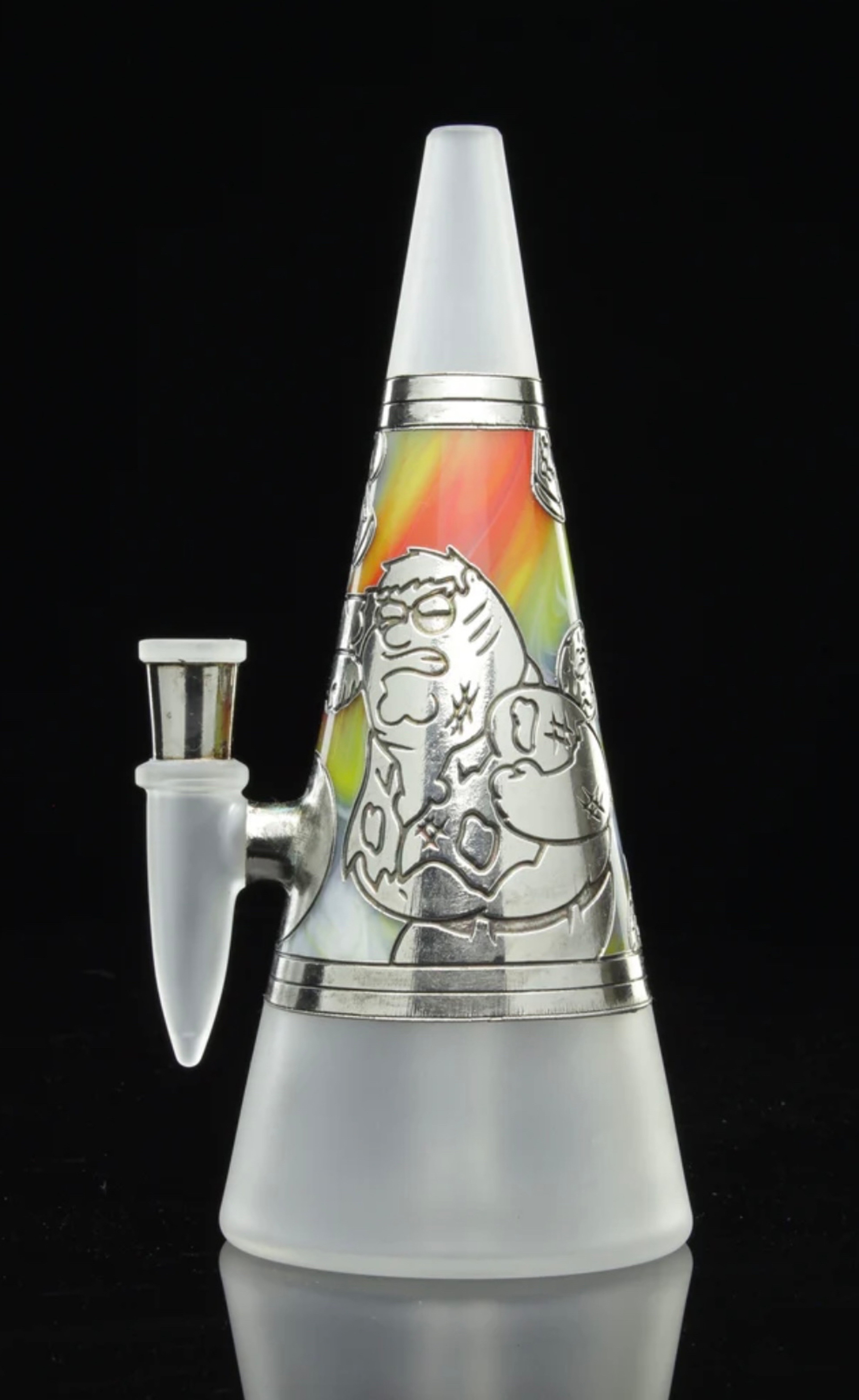 Preview pic of Ryan Fitt and Jared Cortland colab Family Guy vs Simpoms Peter Griffin vs Homer Simpson rig amazing custom 1 of 1