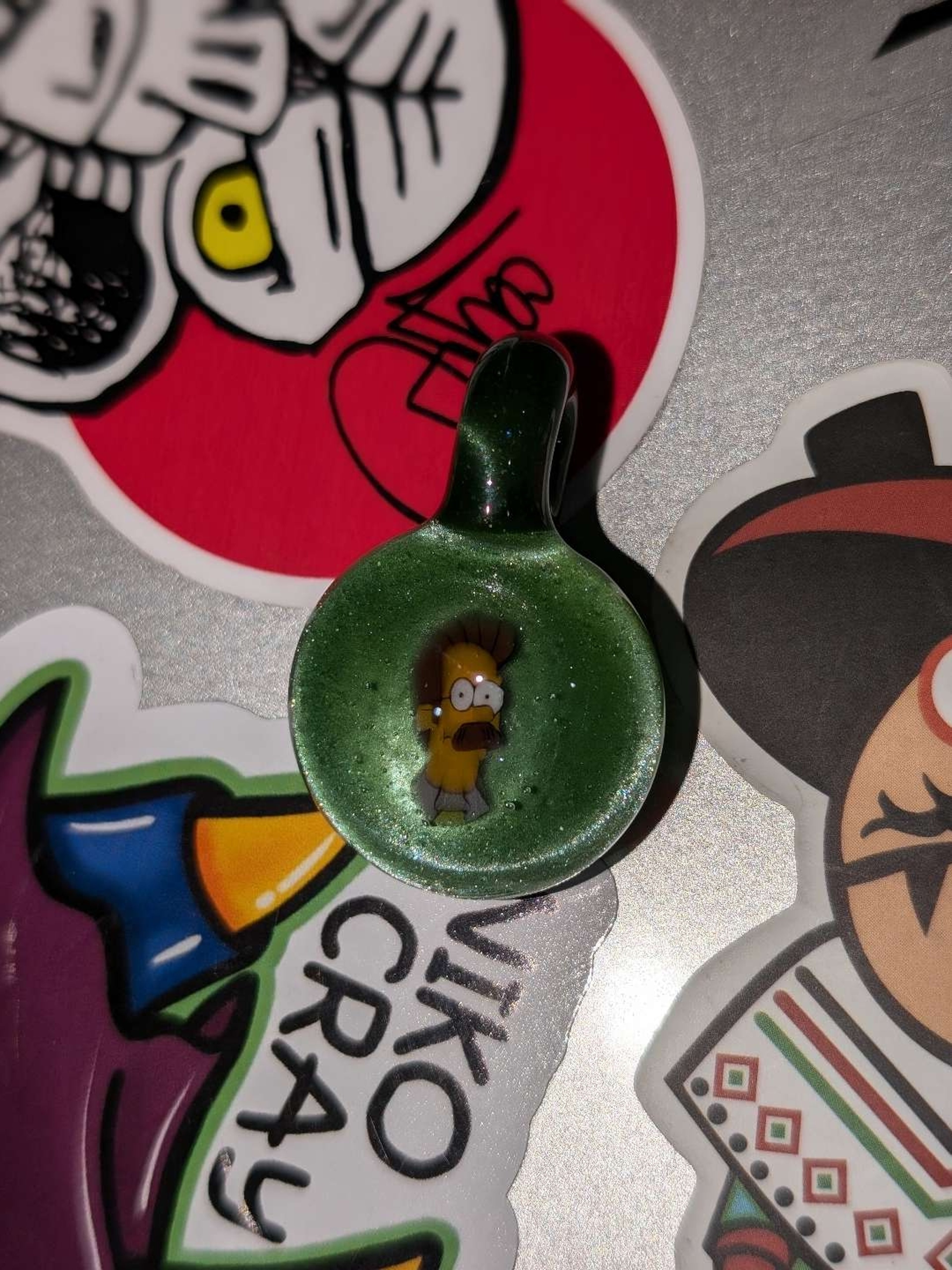 Preview pic of Ned Flanders milli/murrine pendant