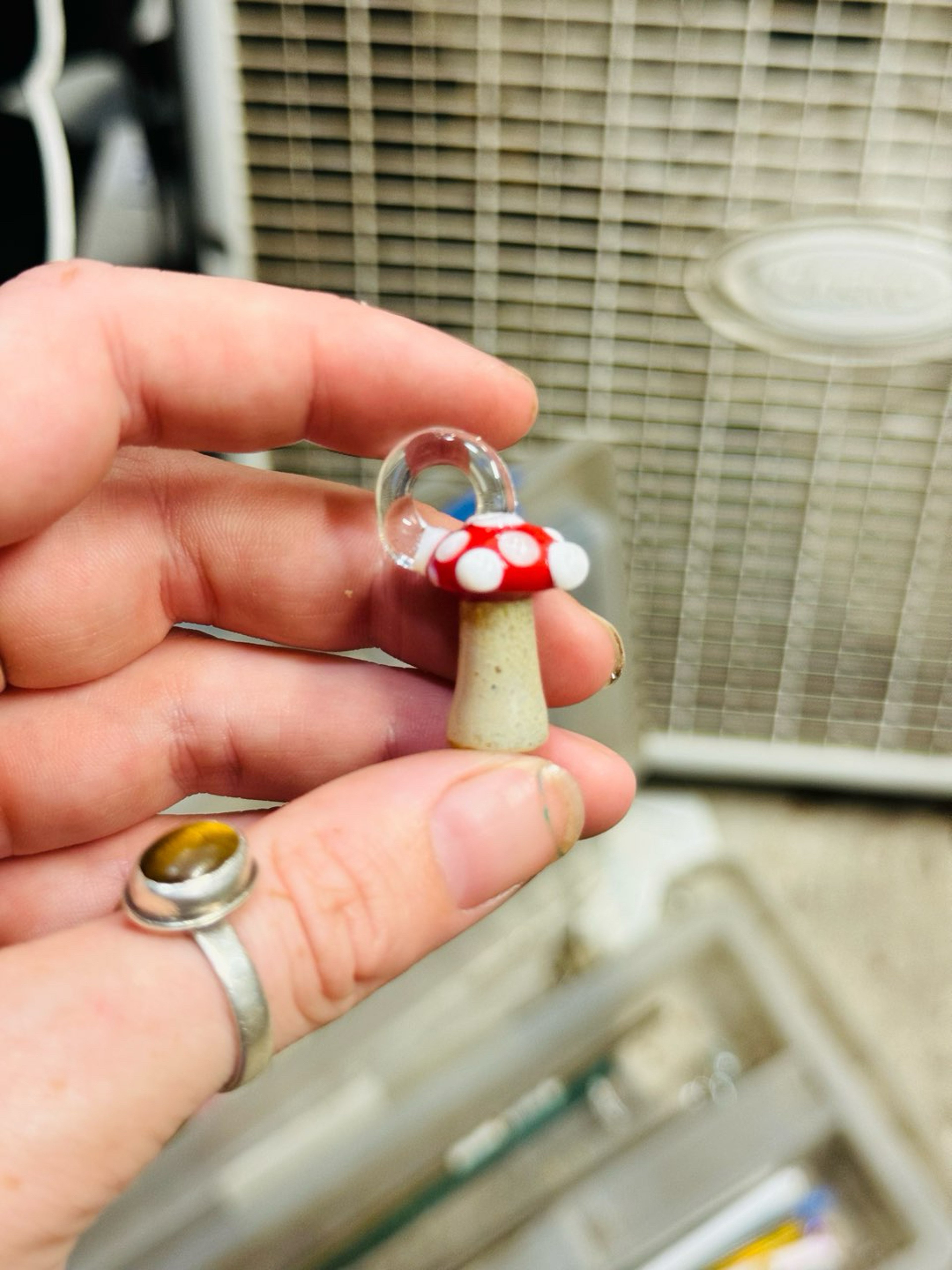Preview pic of Mini mushroom pendant