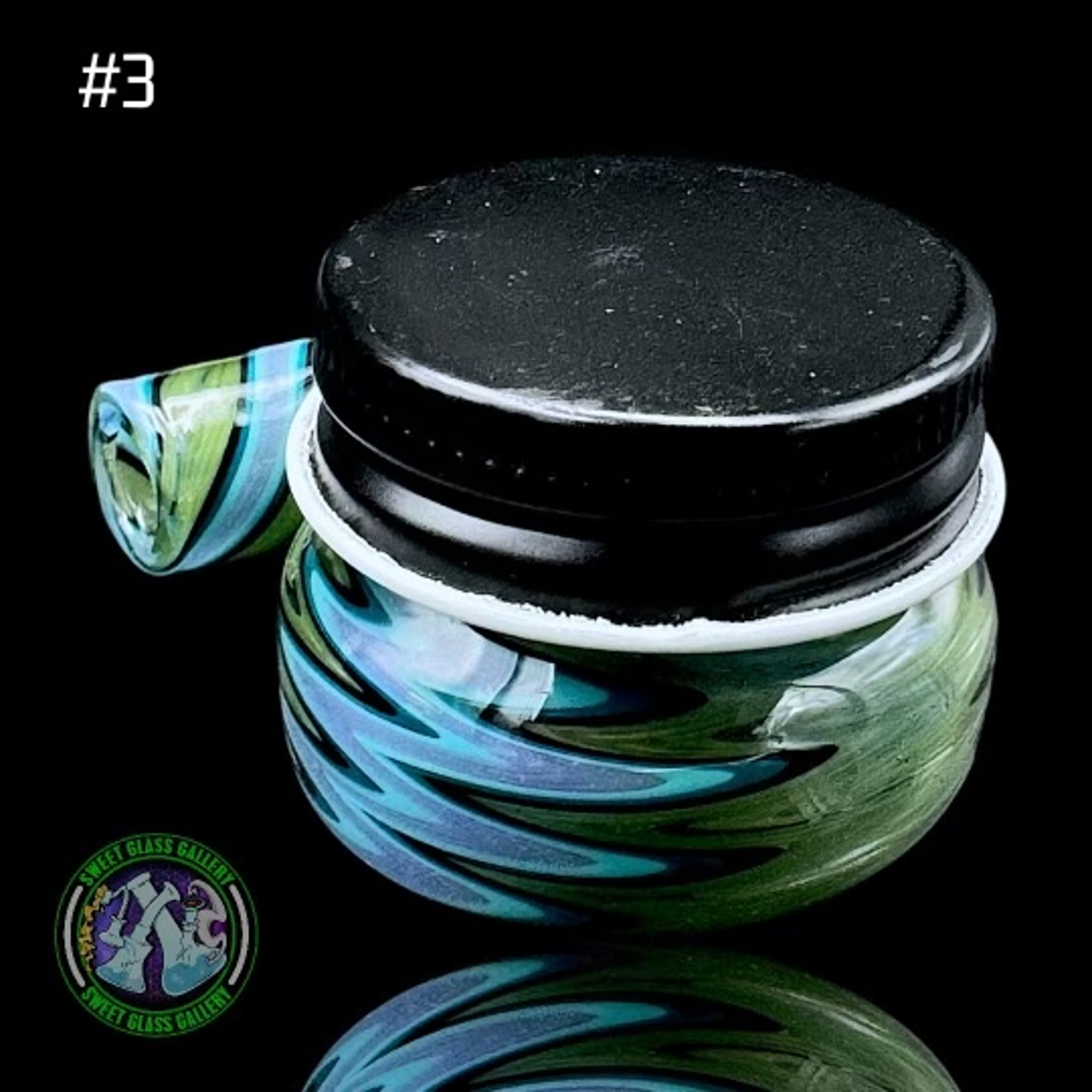 Empty1 Glass - Pendant #3 - Baller Jar image 0