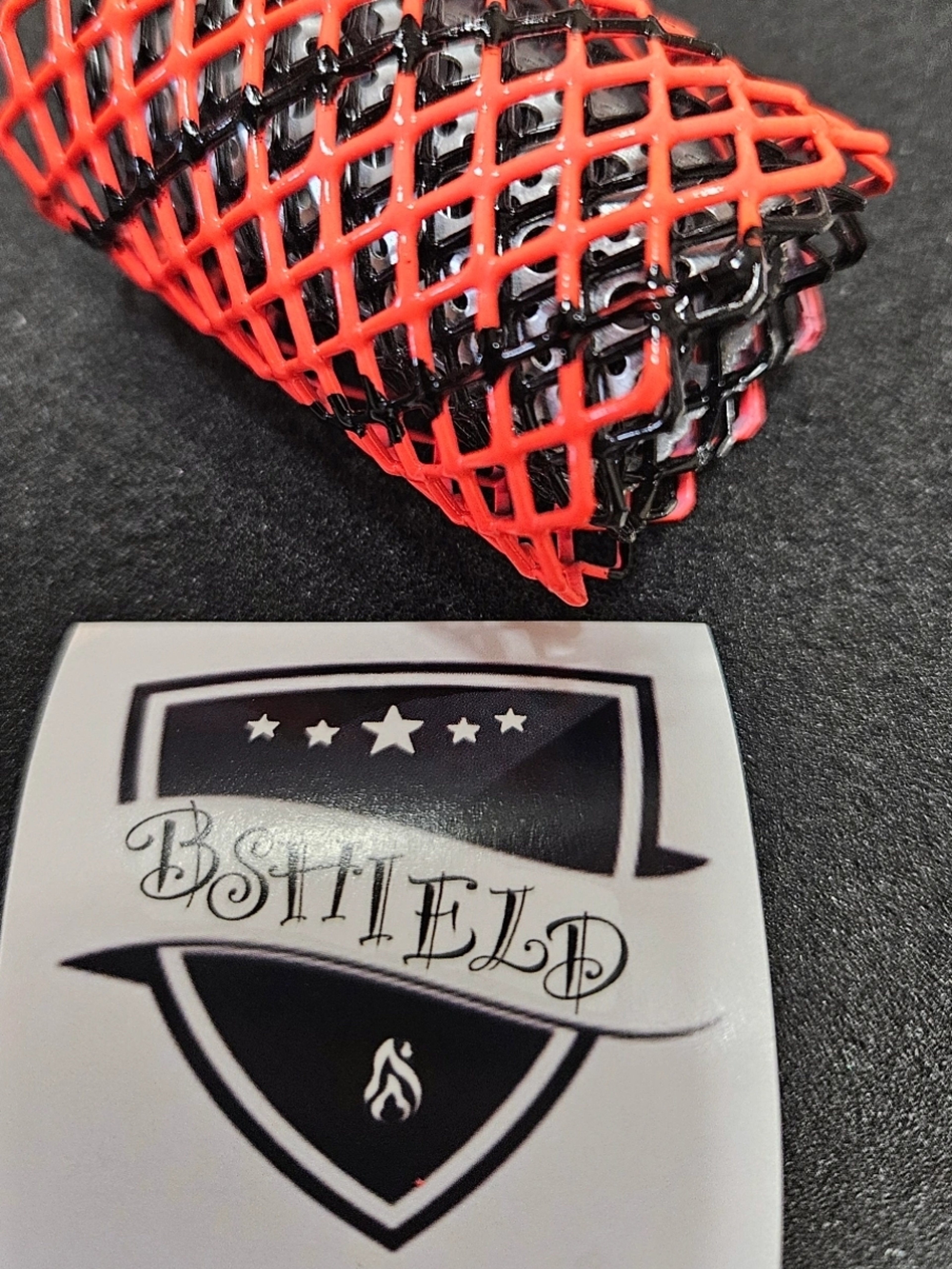 Preview pic of Red/Black Blast Shield