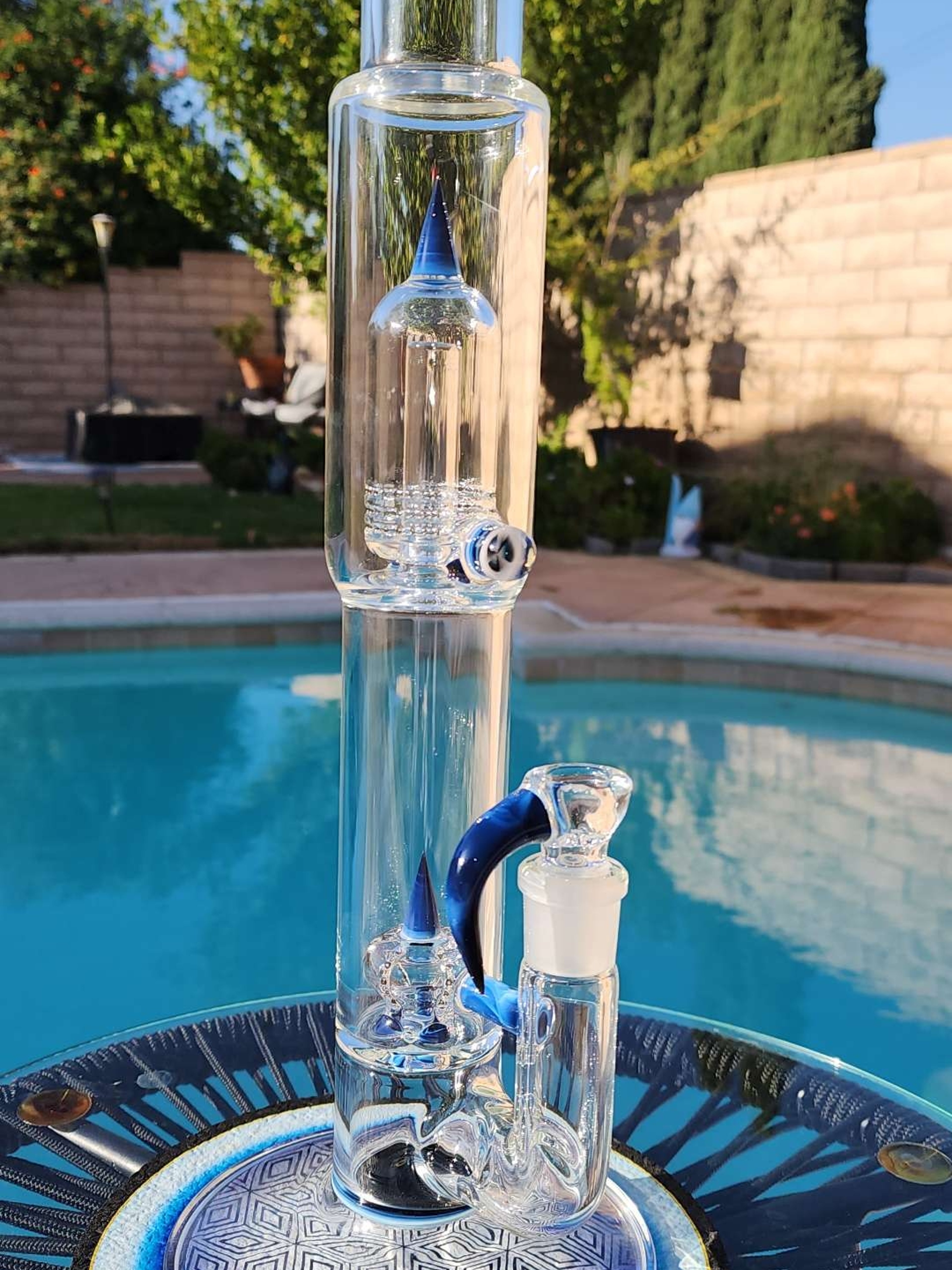 Preview pic of Sovereignty Glass Imperial 60 mm Dome In Ghost Over Galaxy With Millie