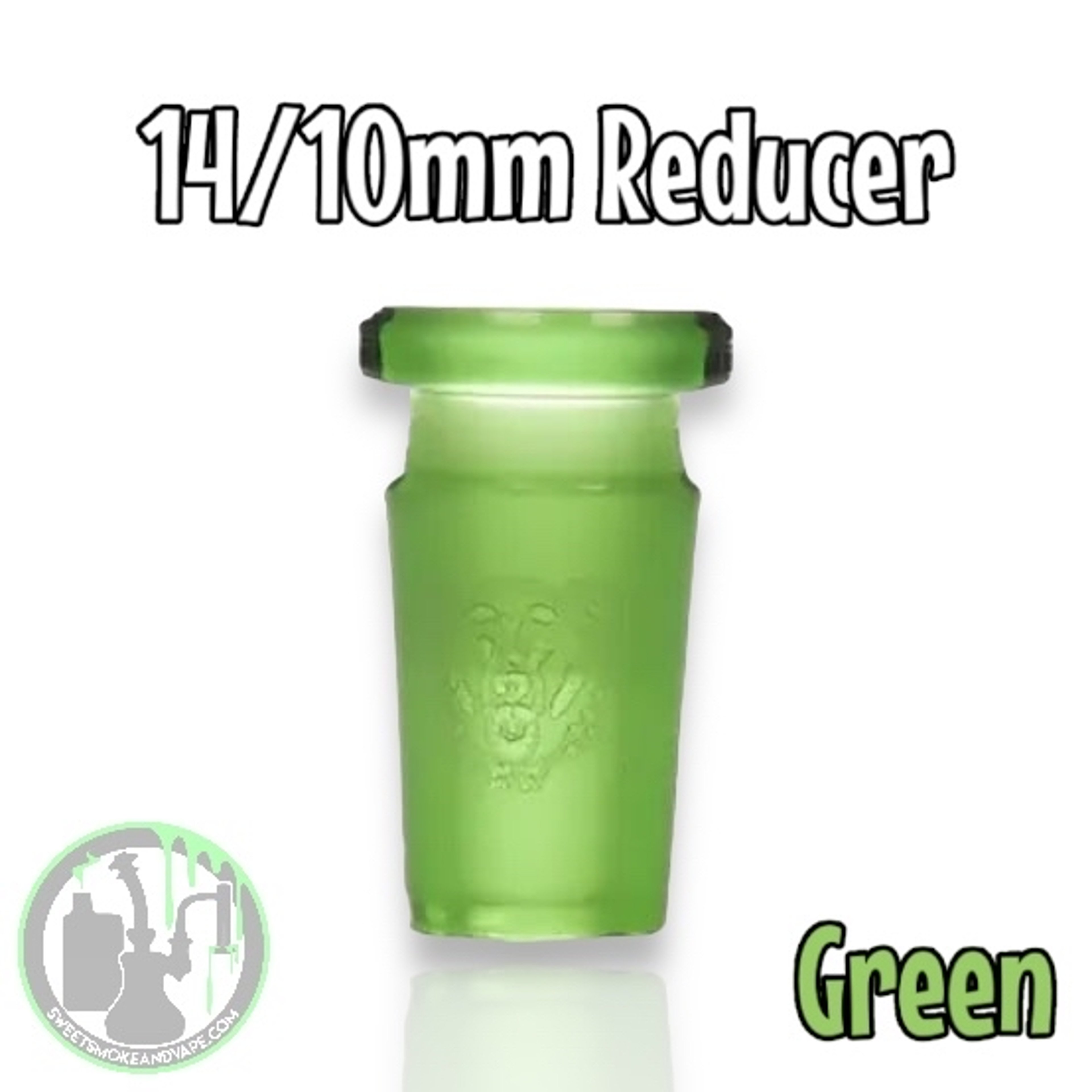 Preview pic of Bear Quartz - Adapter Reducer - 14mm To 10mm - Green