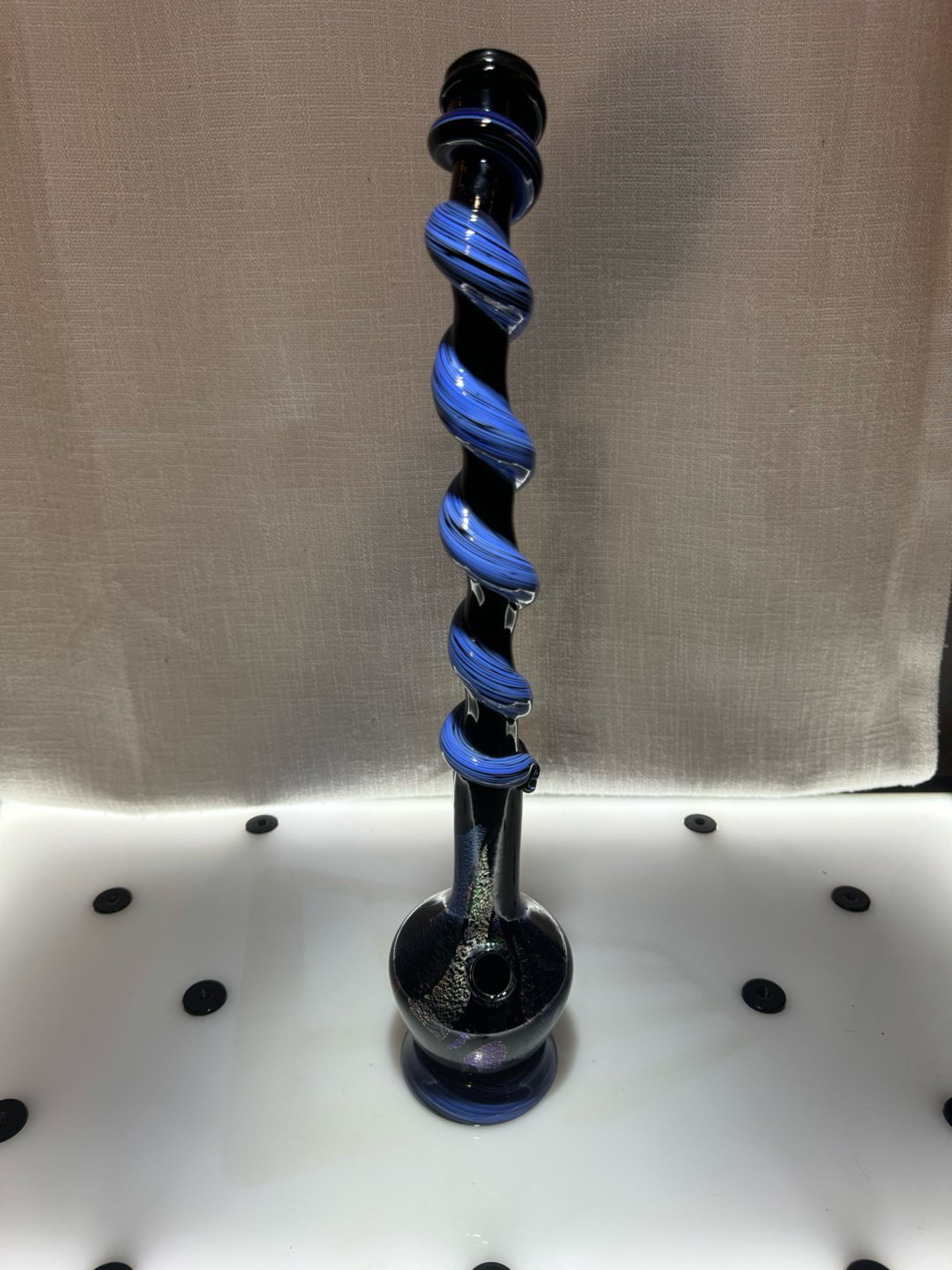 Preview pic of Y2k Blown Black and Blue Bong