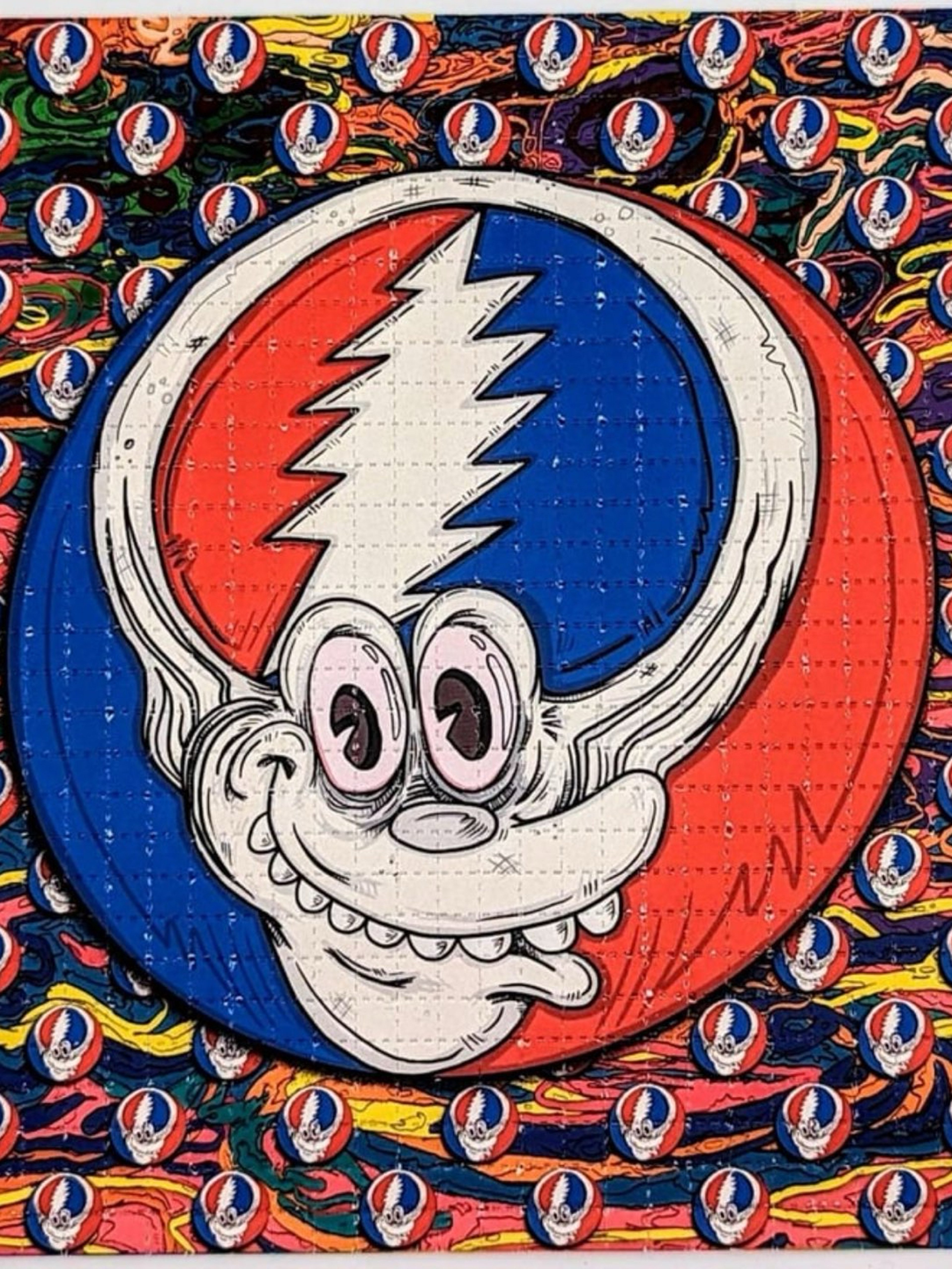 Preview pic of Vincent Gordon “Kid Stealie” blotter art