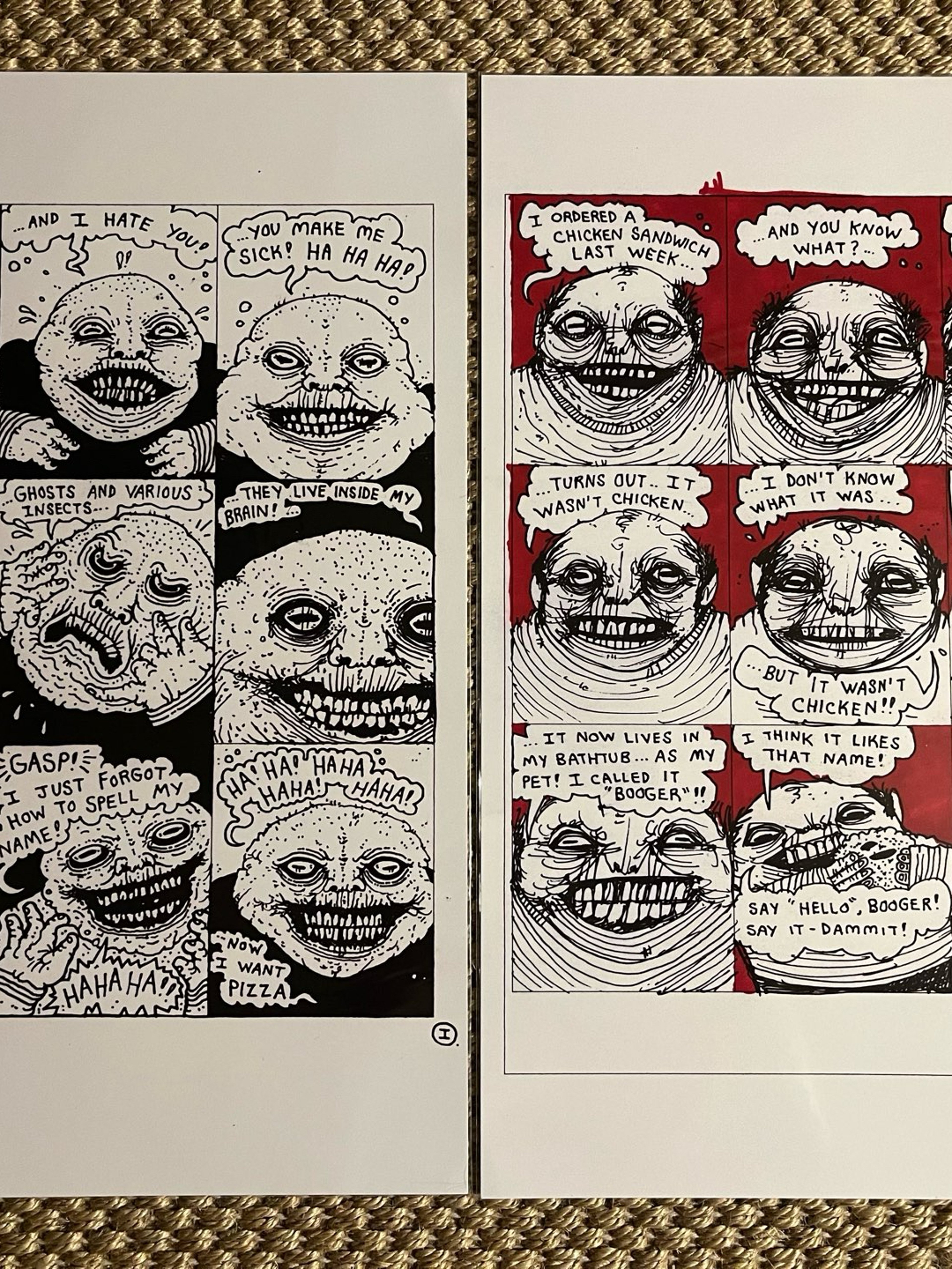 Preview pic of 11x17 Deadstock 2023 Comic Strip Prints by Orrin Taylor Art