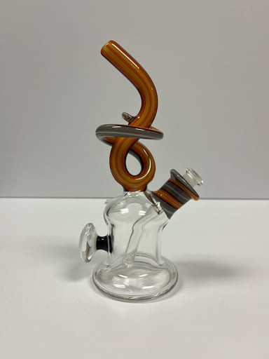 Preview pic of Cambria Glass amazing mini rig custom 1 of 1, 10mm 45